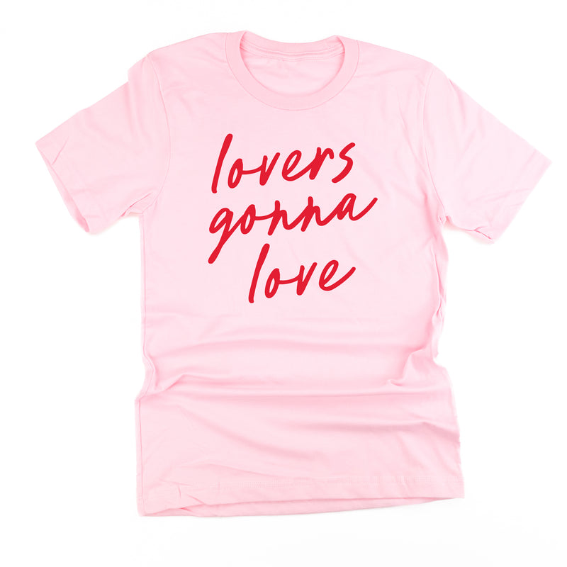 Lovers Gonna Love - Cursive - Unisex Tee