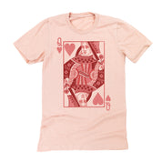 Queen Of Hearts - Unisex Tee Little Mama Shirt Shop