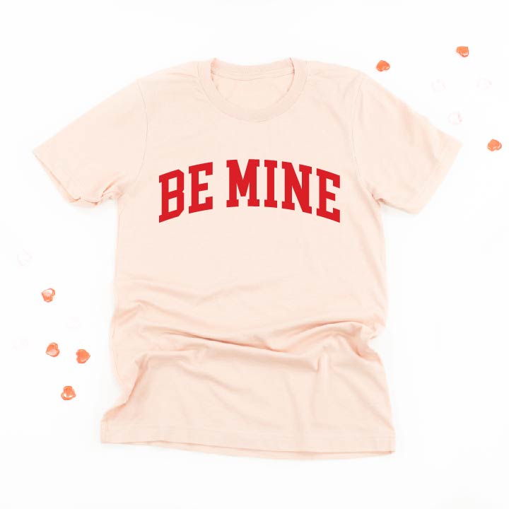 Arched Be Mine - Varsity - Unisex Tee Little Mama Shirt Shop
