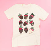 Chocolate Covered Strawberries - Unisex Tee Little Mama Shirt Shop