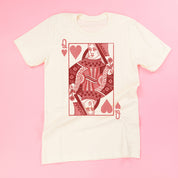 Queen Of Hearts - Unisex Tee Little Mama Shirt Shop