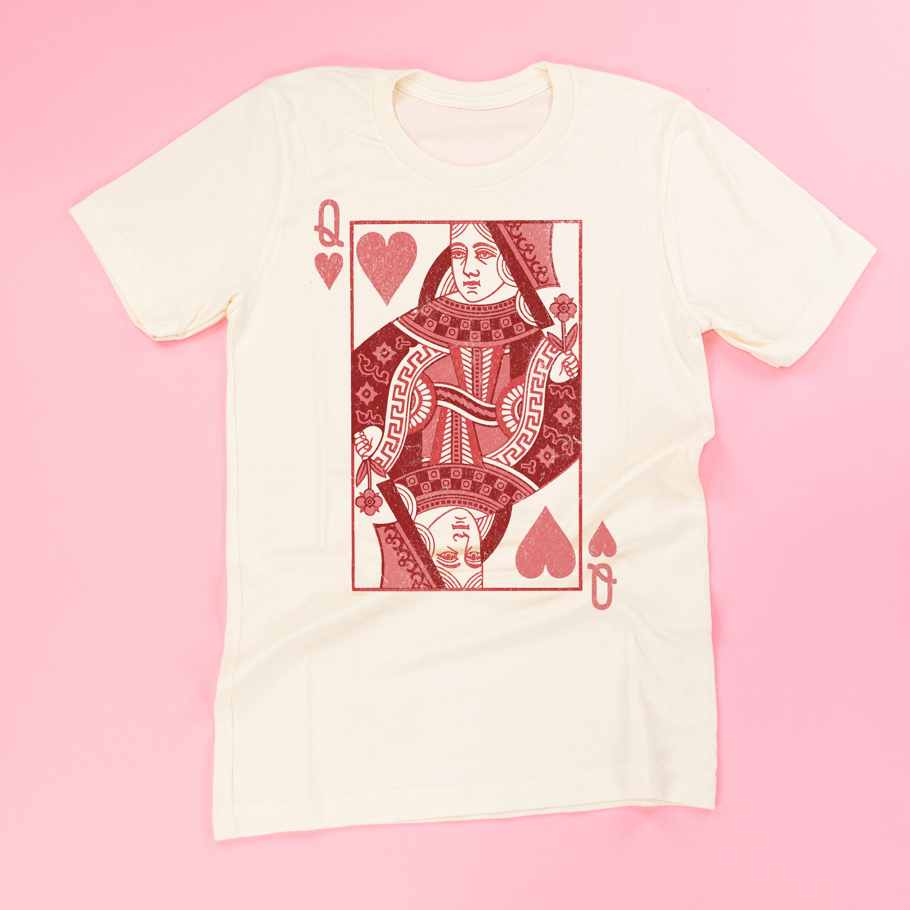 Queen Of Hearts - Unisex Tee Little Mama Shirt Shop