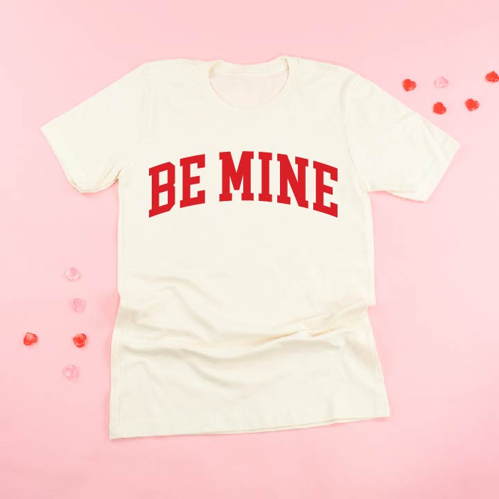 Arched Be Mine - Varsity - Unisex Tee Little Mama Shirt Shop