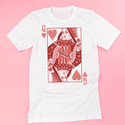 Queen Of Hearts - Unisex Tee Little Mama Shirt Shop