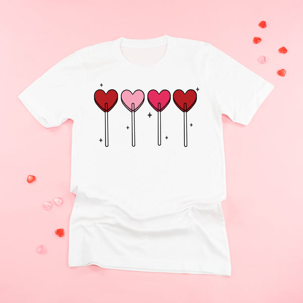 Classic Heart Lollipops - Unisex Tee