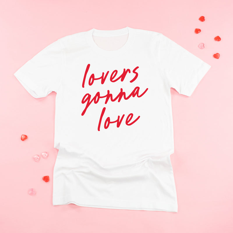 Lovers Gonna Love - Cursive - Unisex Tee