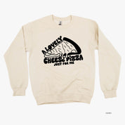A Lovely Cheese Pizza Just For Me - BASIC Fleece Little Mama Shirt Shop LLC