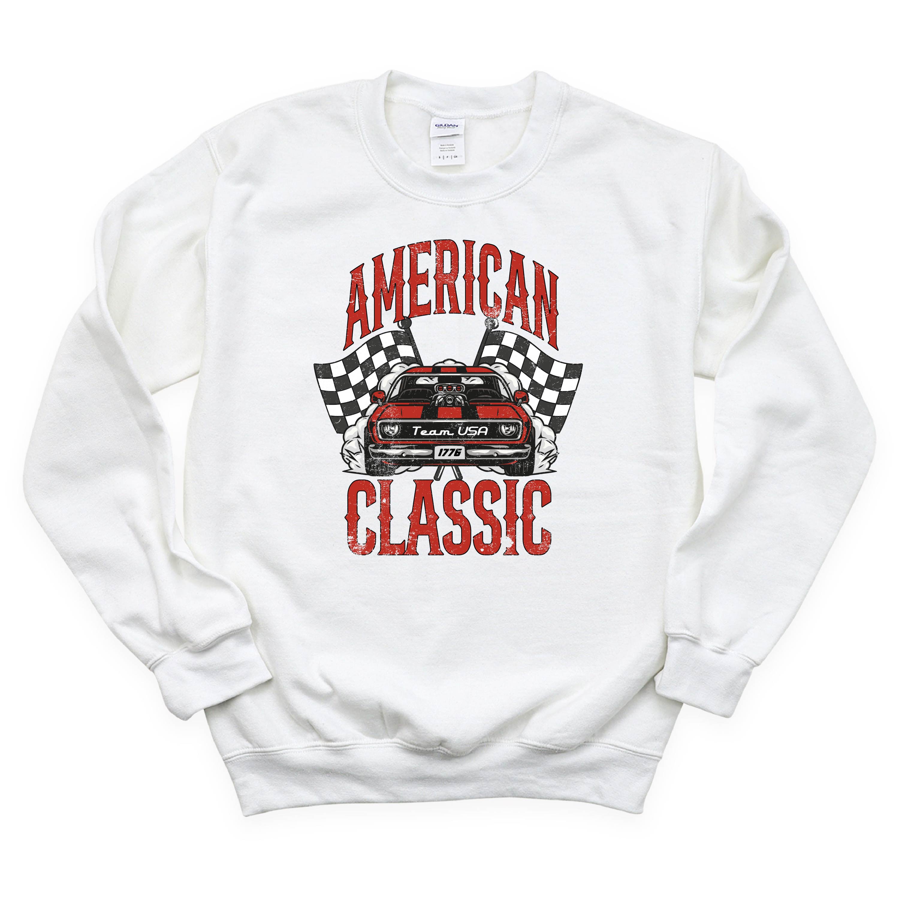 American Classic Car - BASIC Fleece Little Mama Shirt Shop LLC