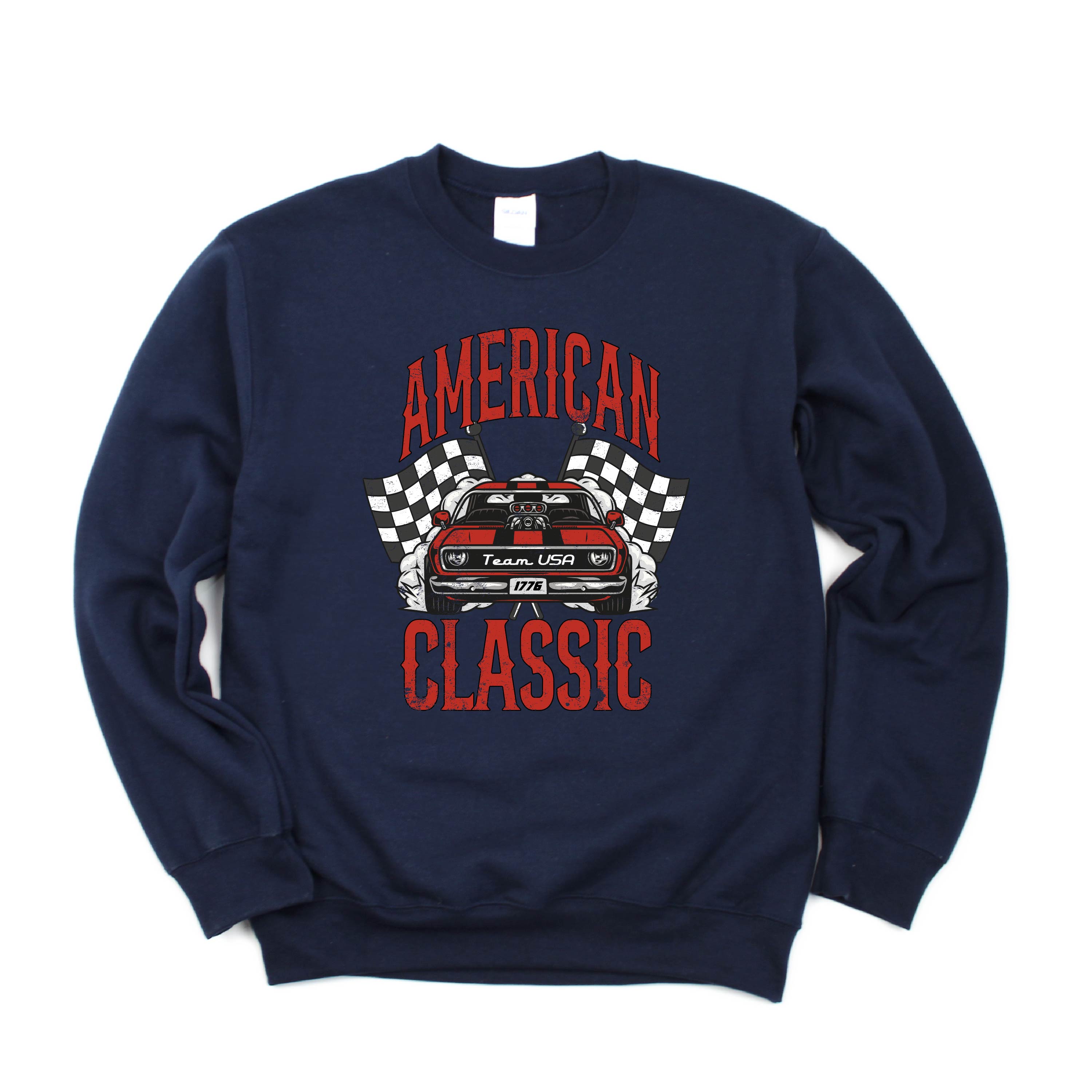 American Classic Car - BASIC Fleece Little Mama Shirt Shop LLC