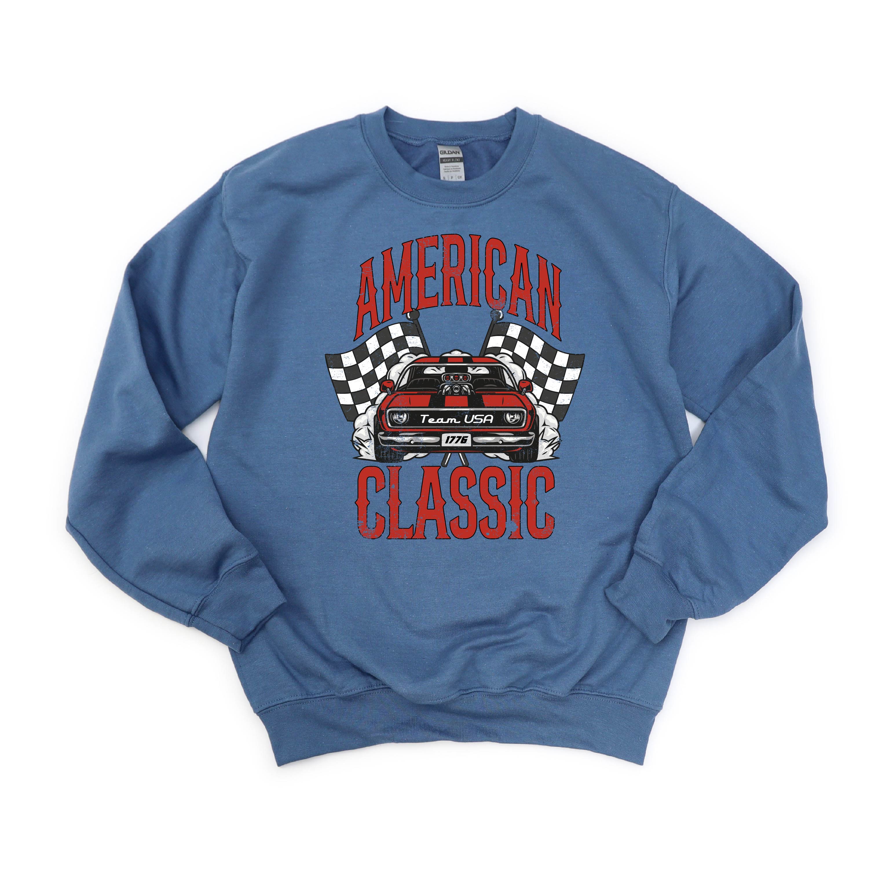 American Classic Car - BASIC Fleece Little Mama Shirt Shop LLC
