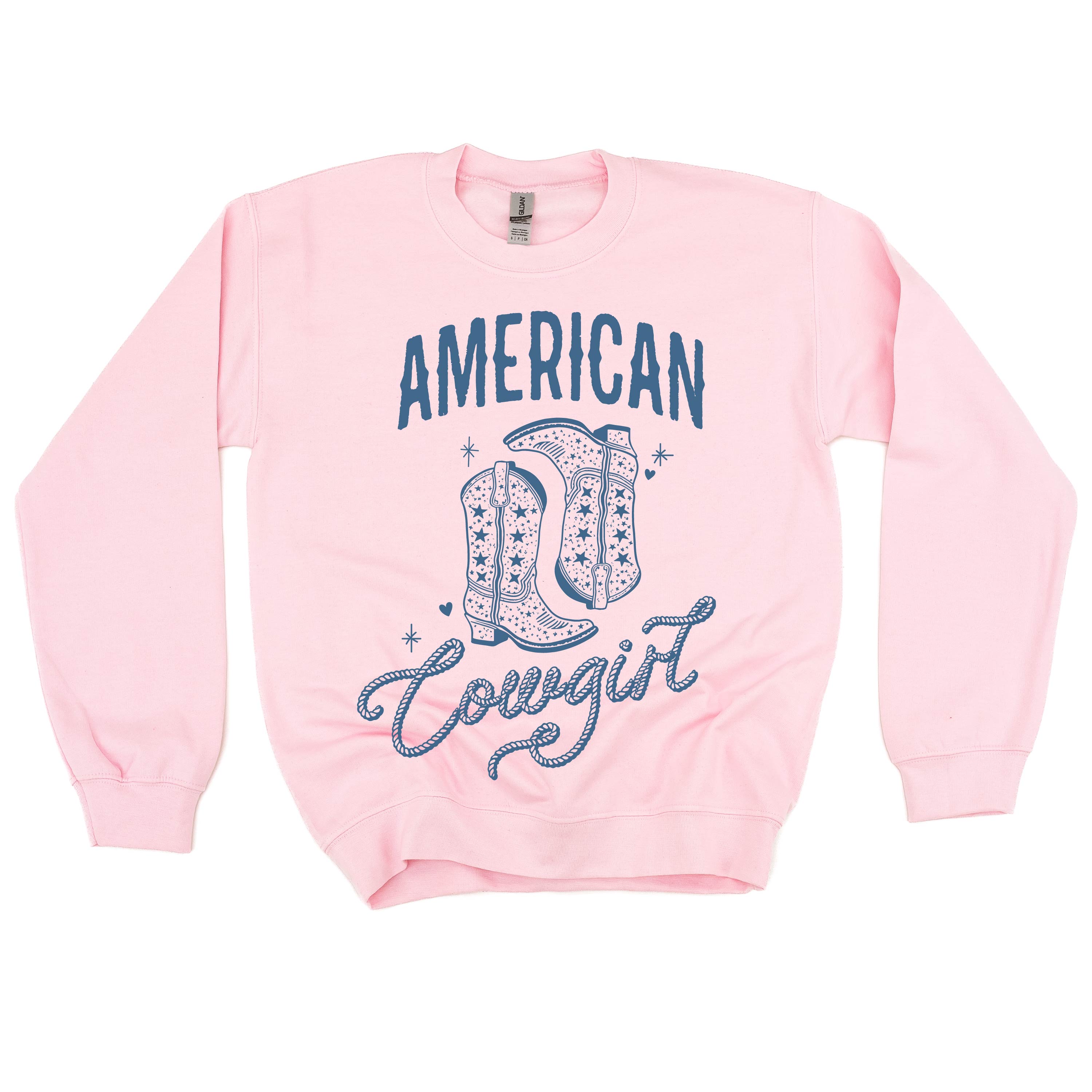 American Cowgirl - BASIC Fleece Little Mama Shirt Shop LLC