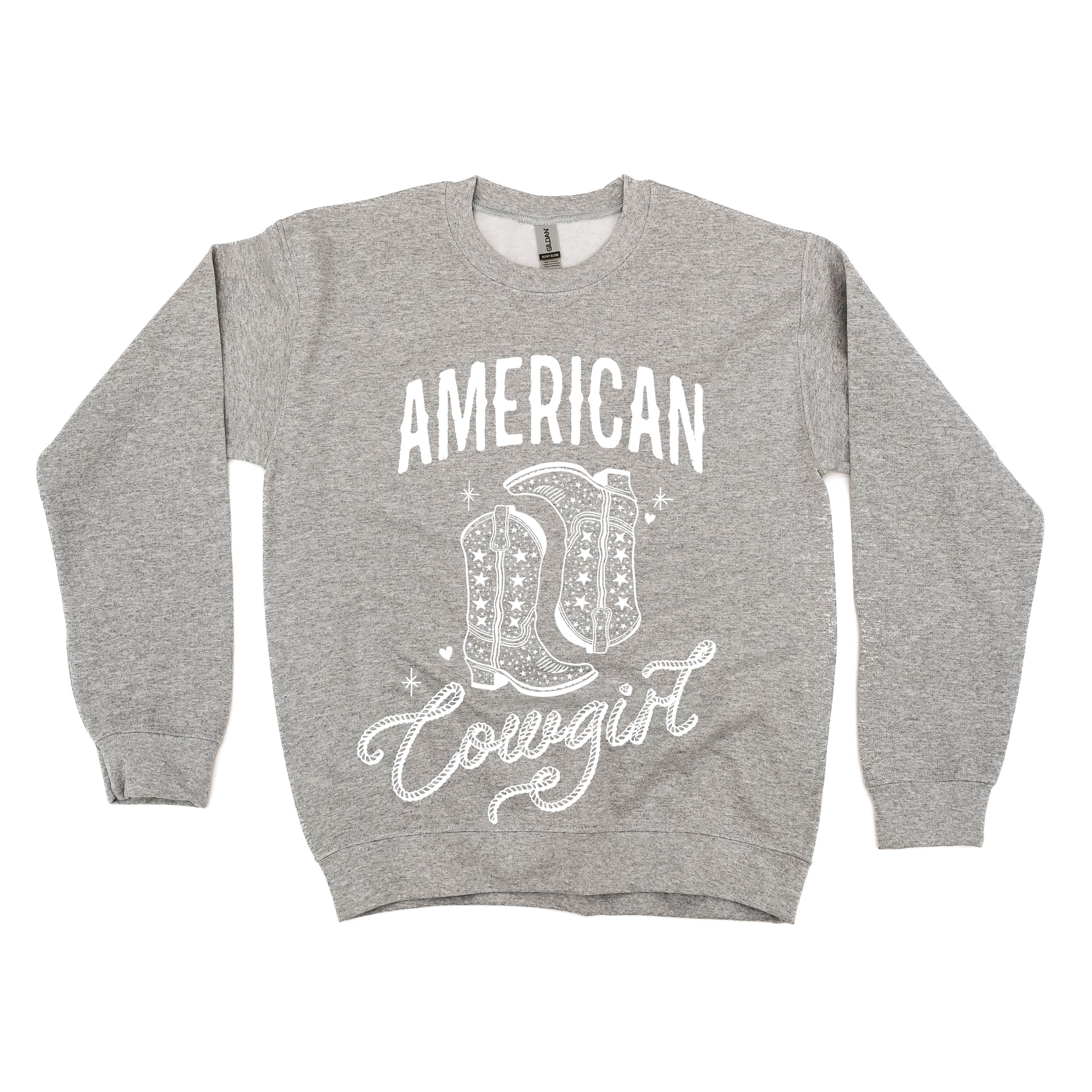 American Cowgirl - BASIC Fleece Little Mama Shirt Shop LLC