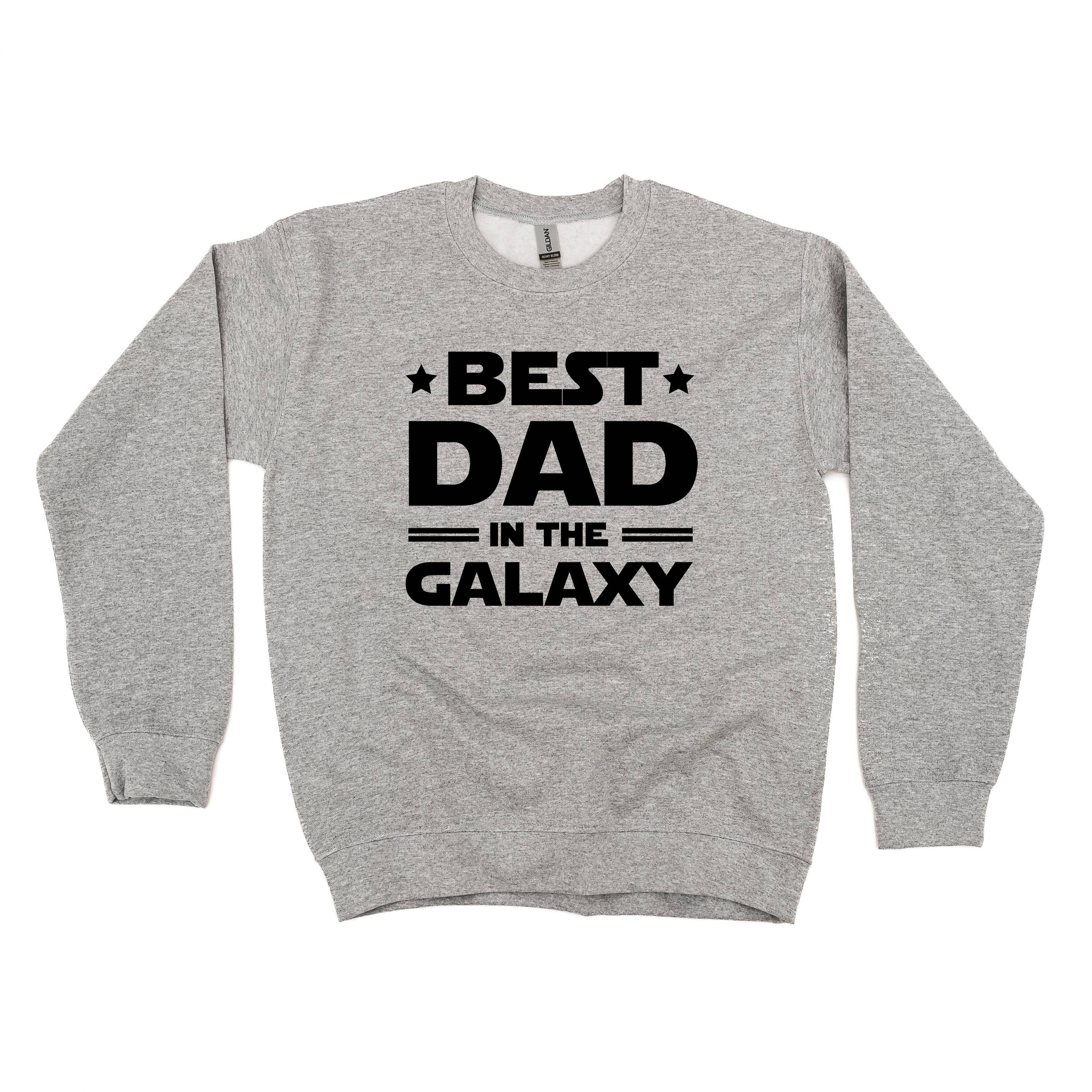 Best Dad In The Galaxy - BASIC Fleece Little Mama Shirt Shop LLC