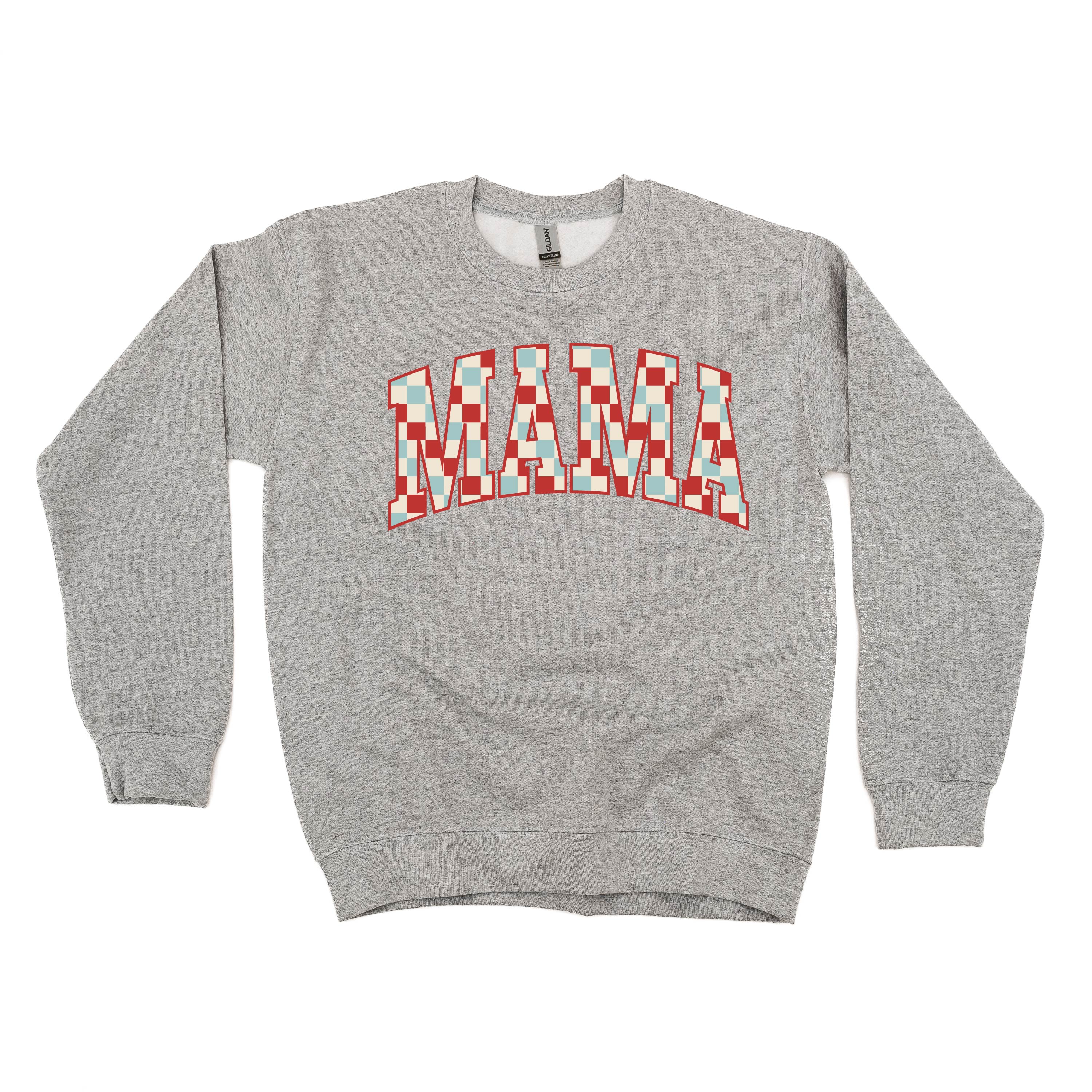 Checkered Mama - BASIC Fleece Little Mama Shirt Shop LLC