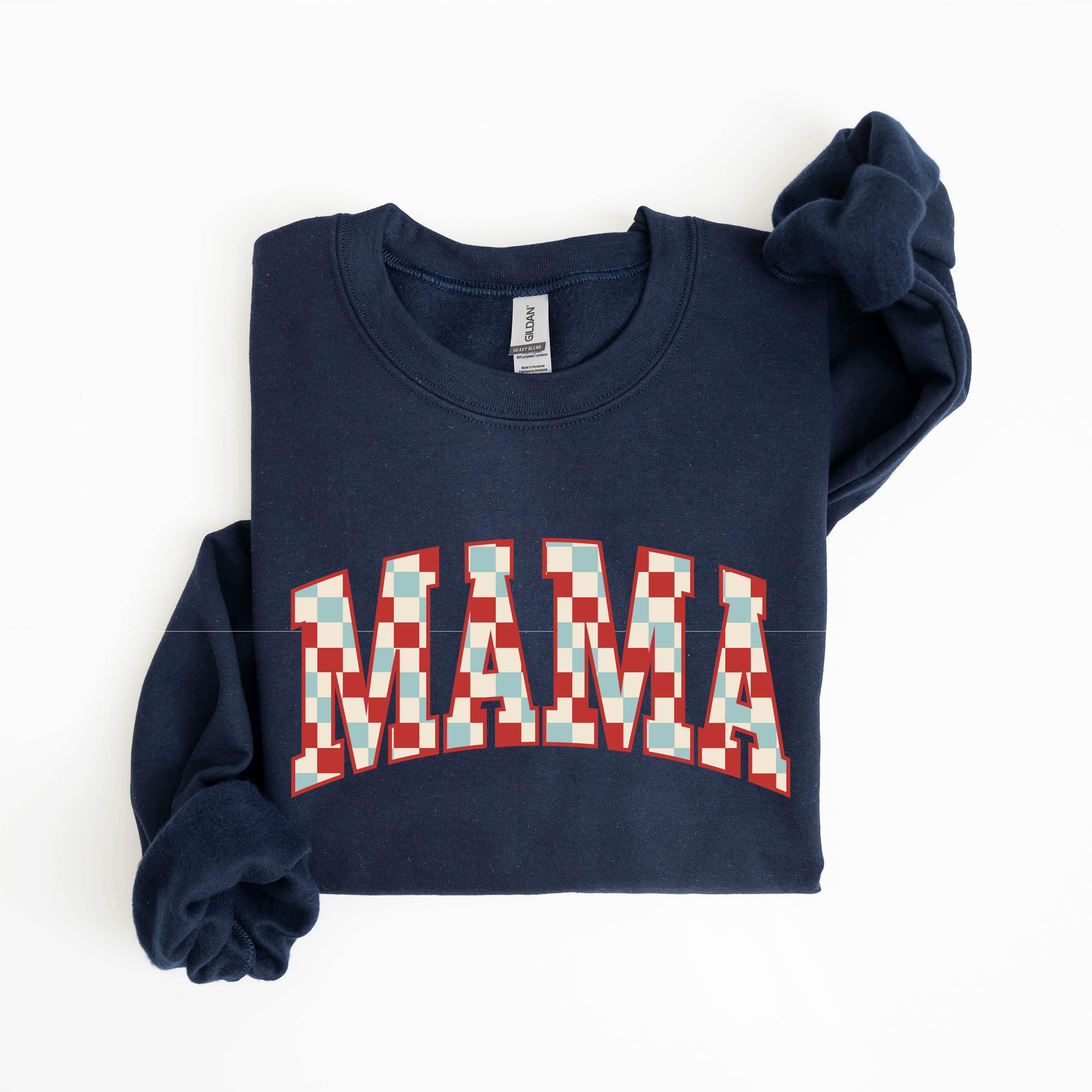 Checkered Mama - BASIC Fleece Little Mama Shirt Shop LLC