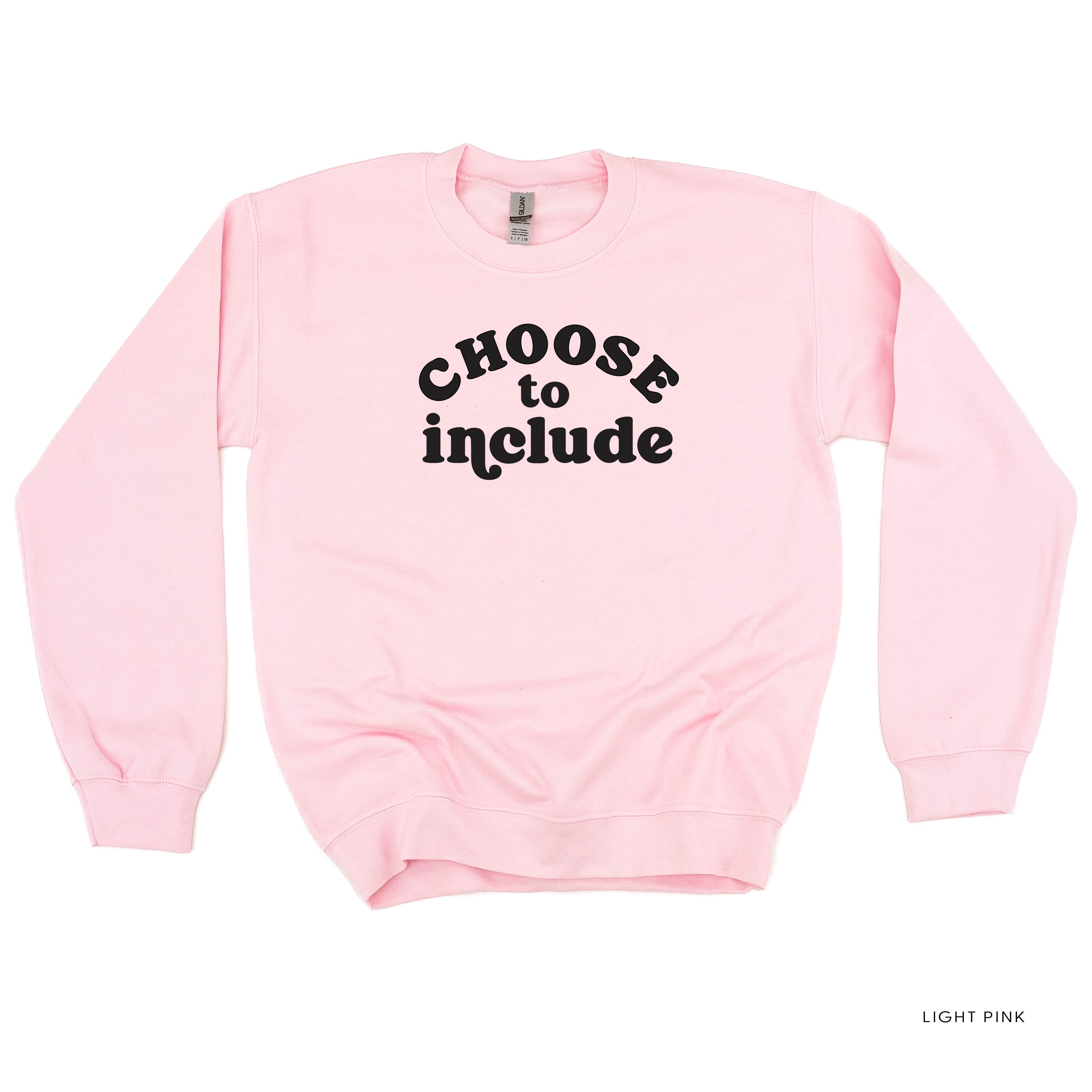 Choose to Include - BASIC FLEECE CREWNECK Little Mama Shirt Shop LLC