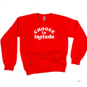 Choose to Include - BASIC FLEECE CREWNECK Little Mama Shirt Shop LLC