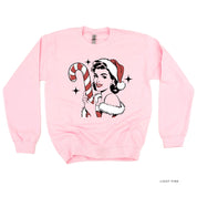 Classy Christmas Babe - BASIC Fleece Little Mama Shirt Shop LLC