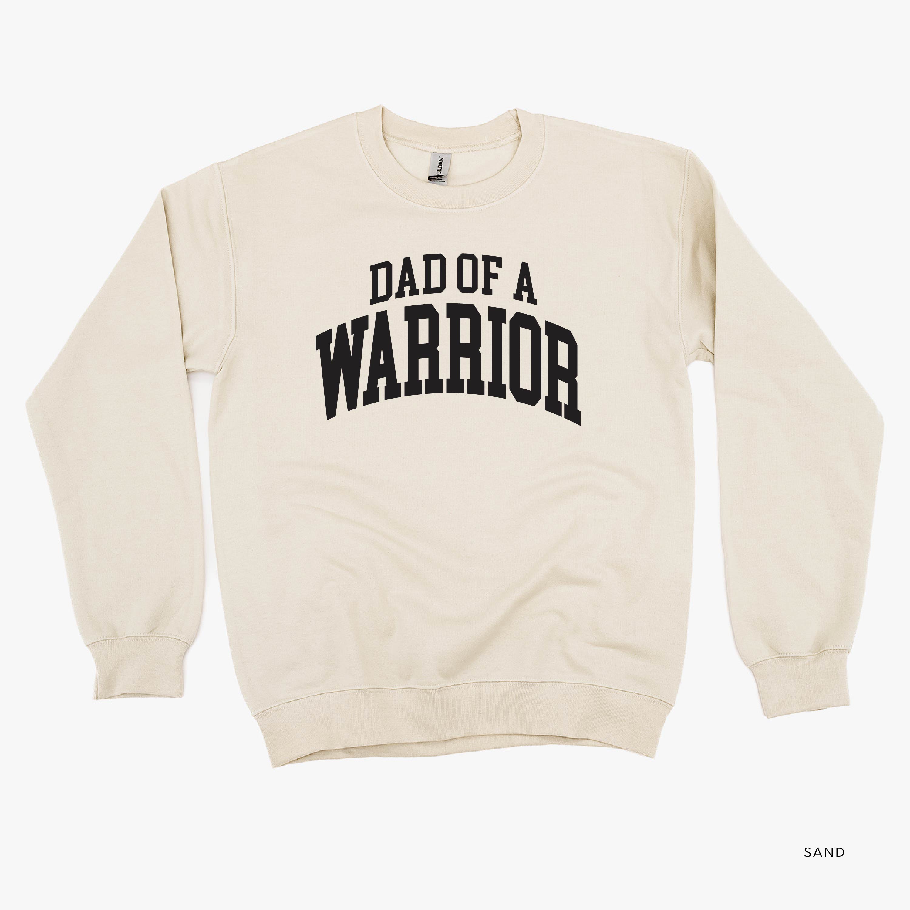 Adult_Basic_Fleece_crewneck_Dad_of_a_Warrior_little_mama_shirt_shop-02.jpg
