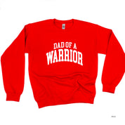 Dad of a Warrior - Varsity - BASIC FLEECE CREWNECK
