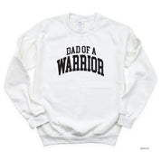 Dad of a Warrior - Varsity - BASIC FLEECE CREWNECK