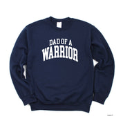 Dad of a Warrior - Varsity - BASIC FLEECE CREWNECK
