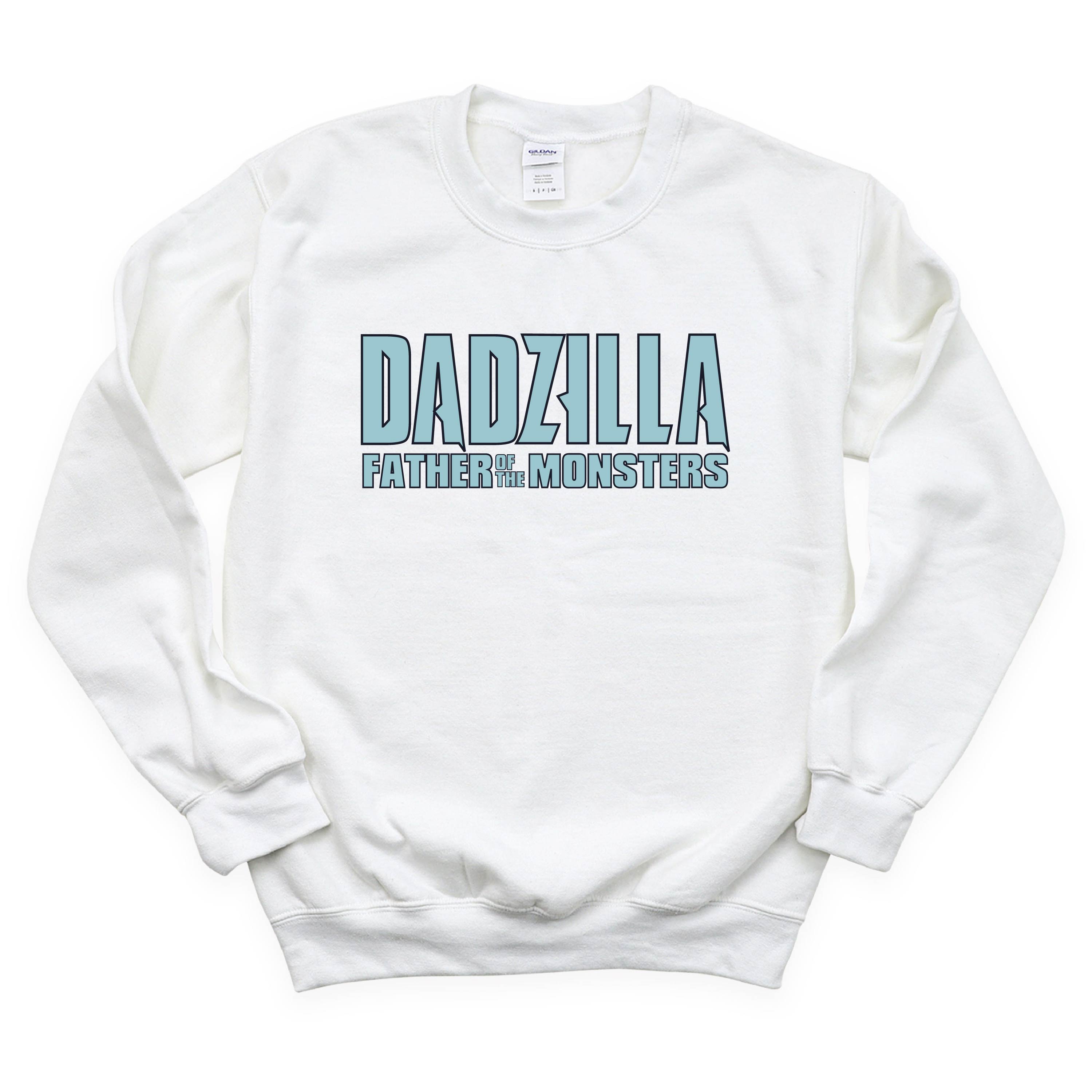 Dadzilla - Father Of The Monster(s) - BASIC Fleece Little Mama Shirt Shop LLC