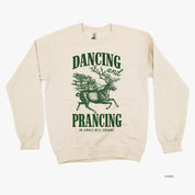 Dancing and Prancing in Jingle Bell Square - BASIC Fleece Little Mama Shirt Shop LLC