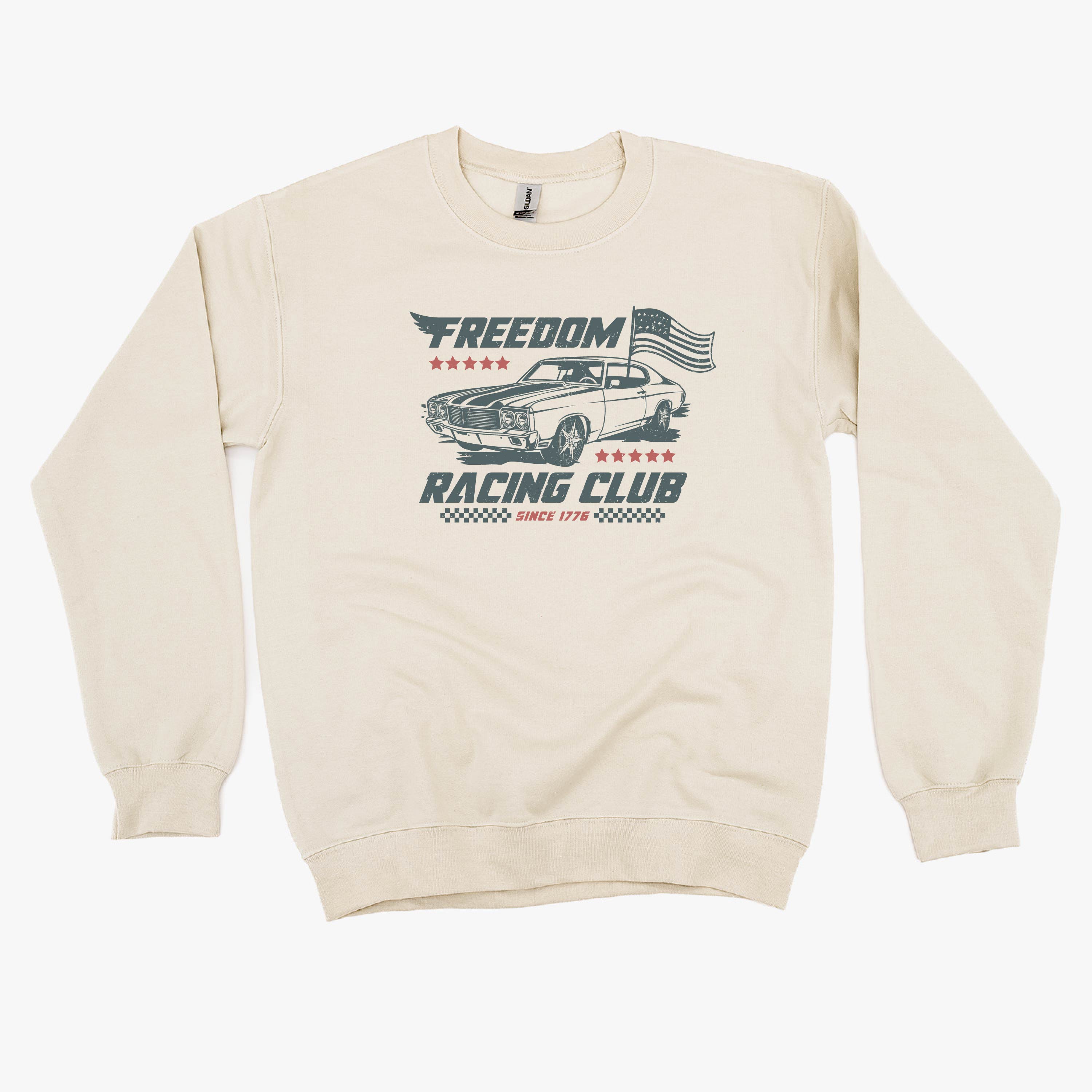 Freedom Racing Club - BASIC Fleece Little Mama Shirt Shop LLC
