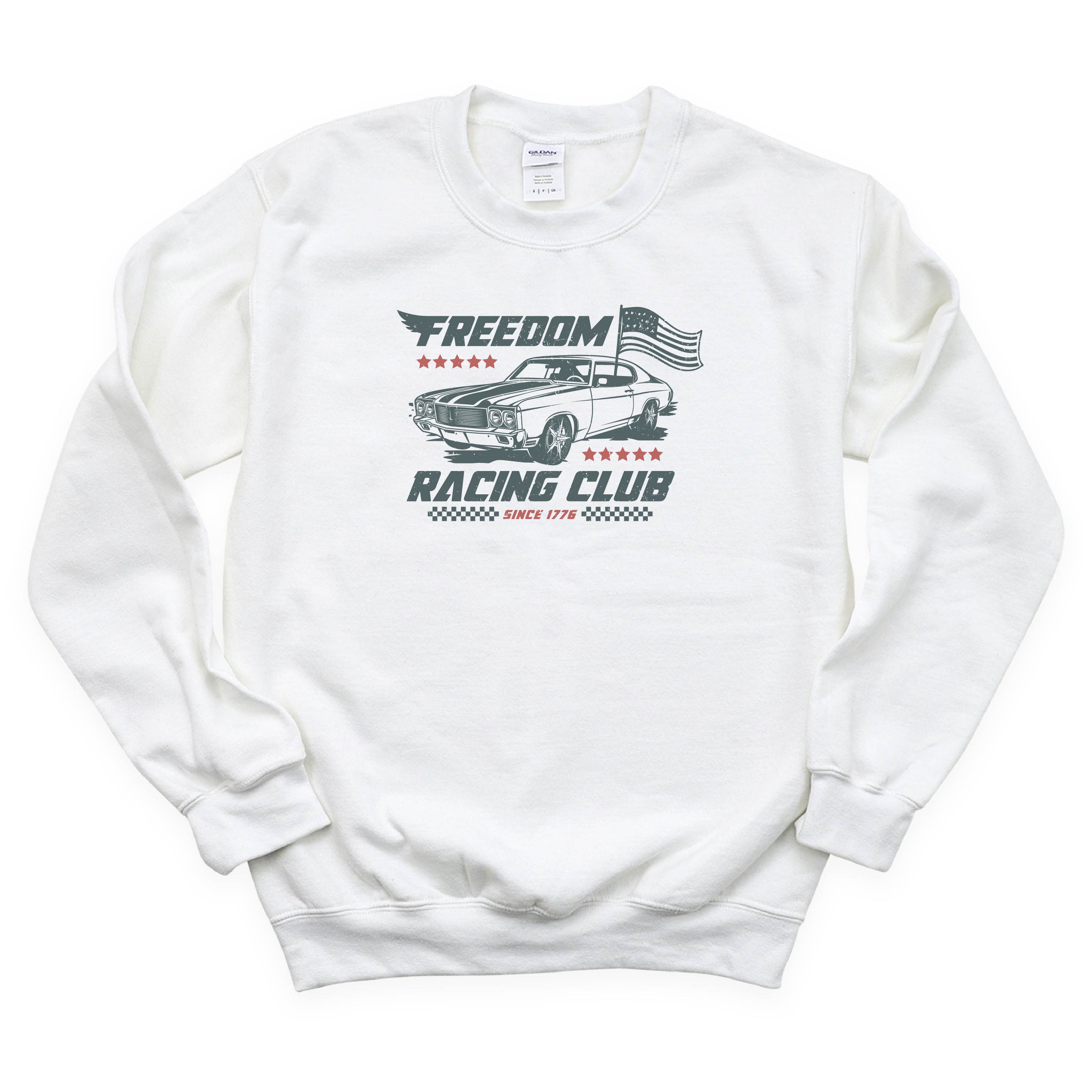 Freedom Racing Club - BASIC Fleece Little Mama Shirt Shop LLC