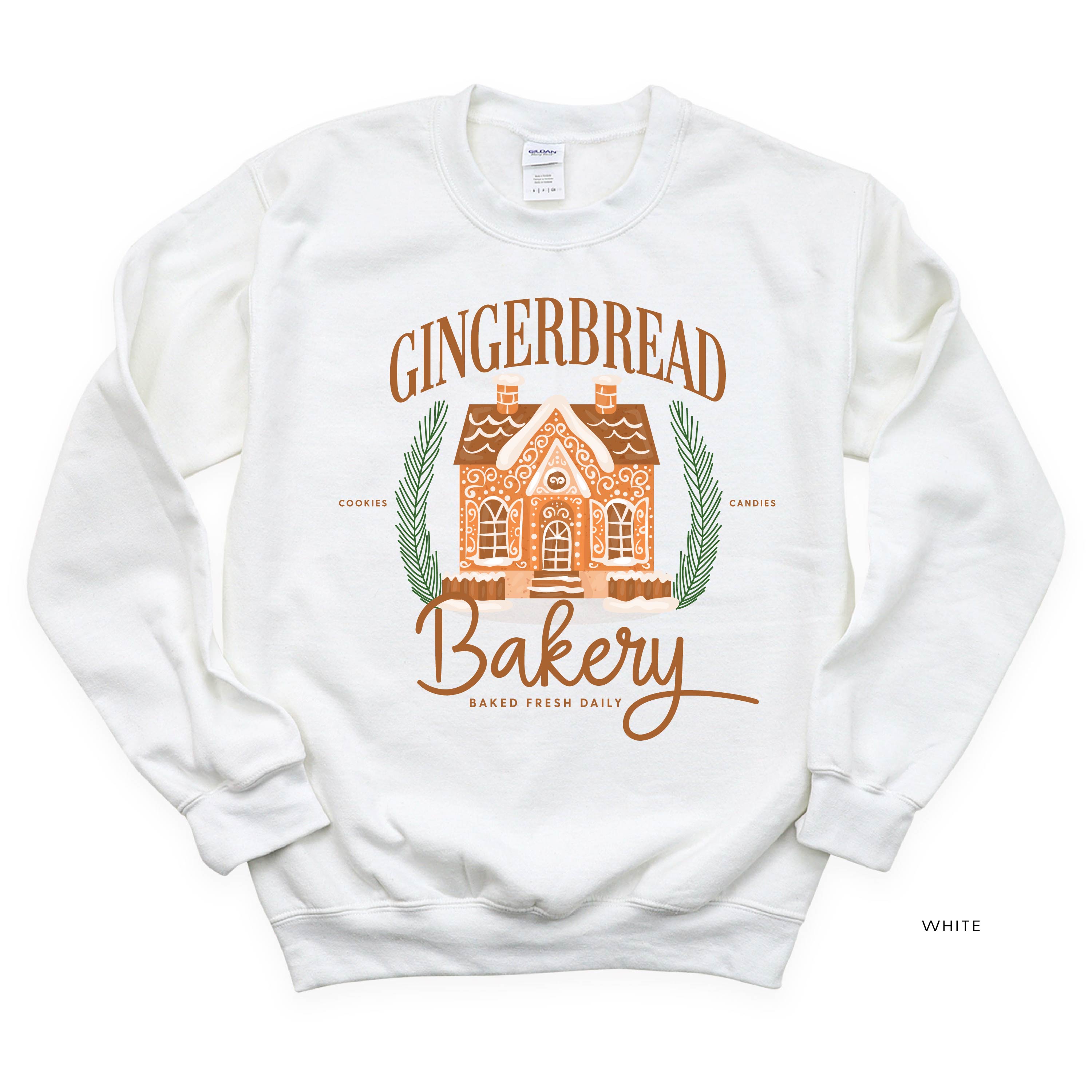 Gingerbread Bakery - BASIC Fleece Little Mama Shirt Shop LLC