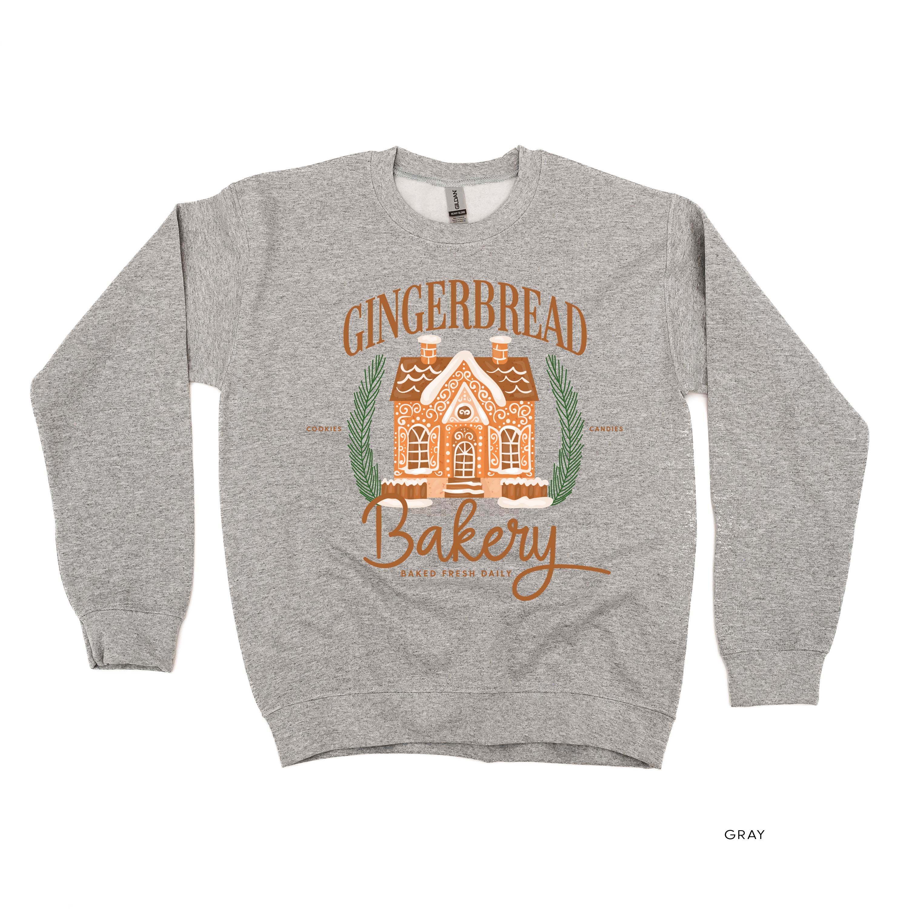 Gingerbread Bakery - BASIC Fleece Little Mama Shirt Shop LLC