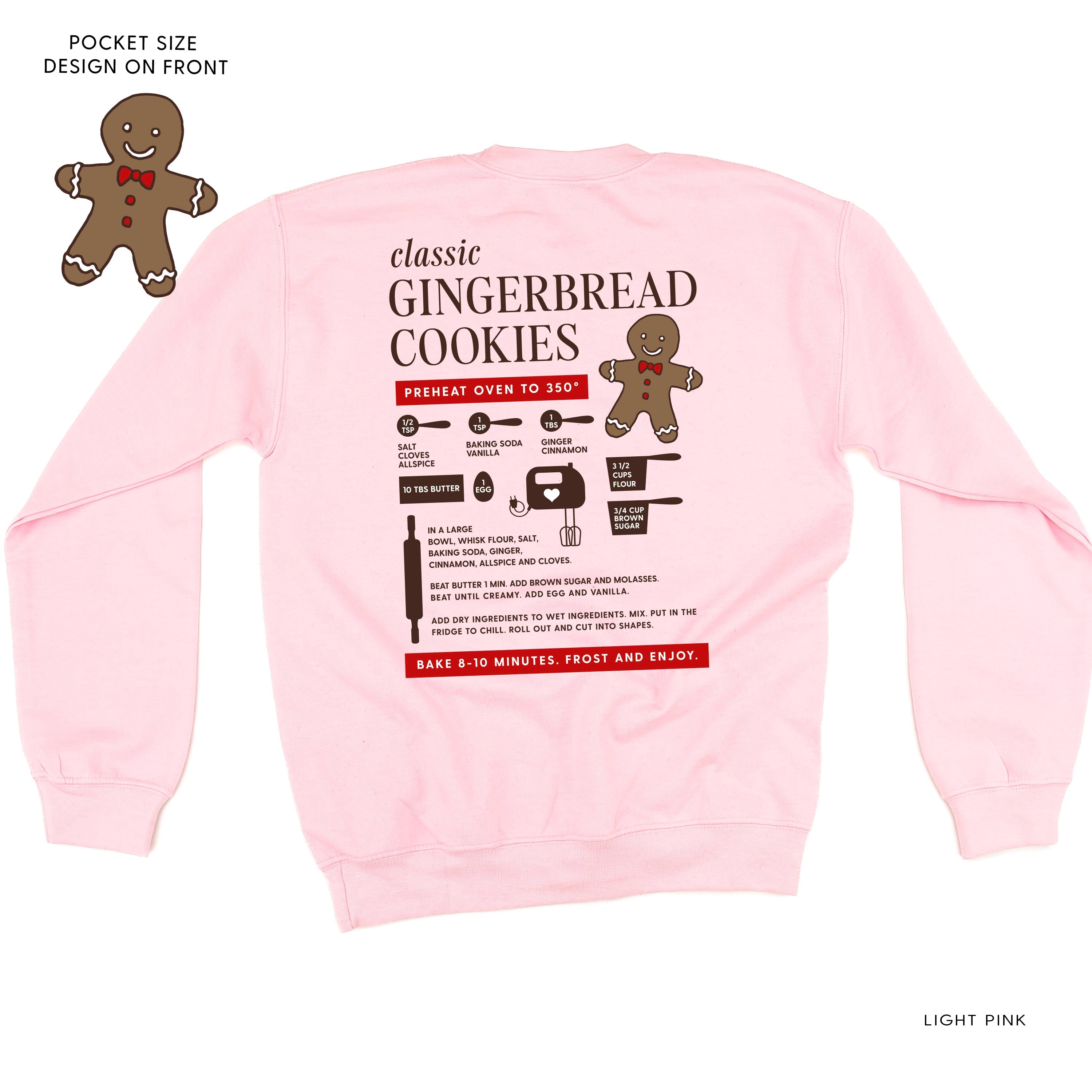 Gingerbread Cookie Recipe (pf&b) - BASIC Fleece Little Mama Shirt Shop LLC