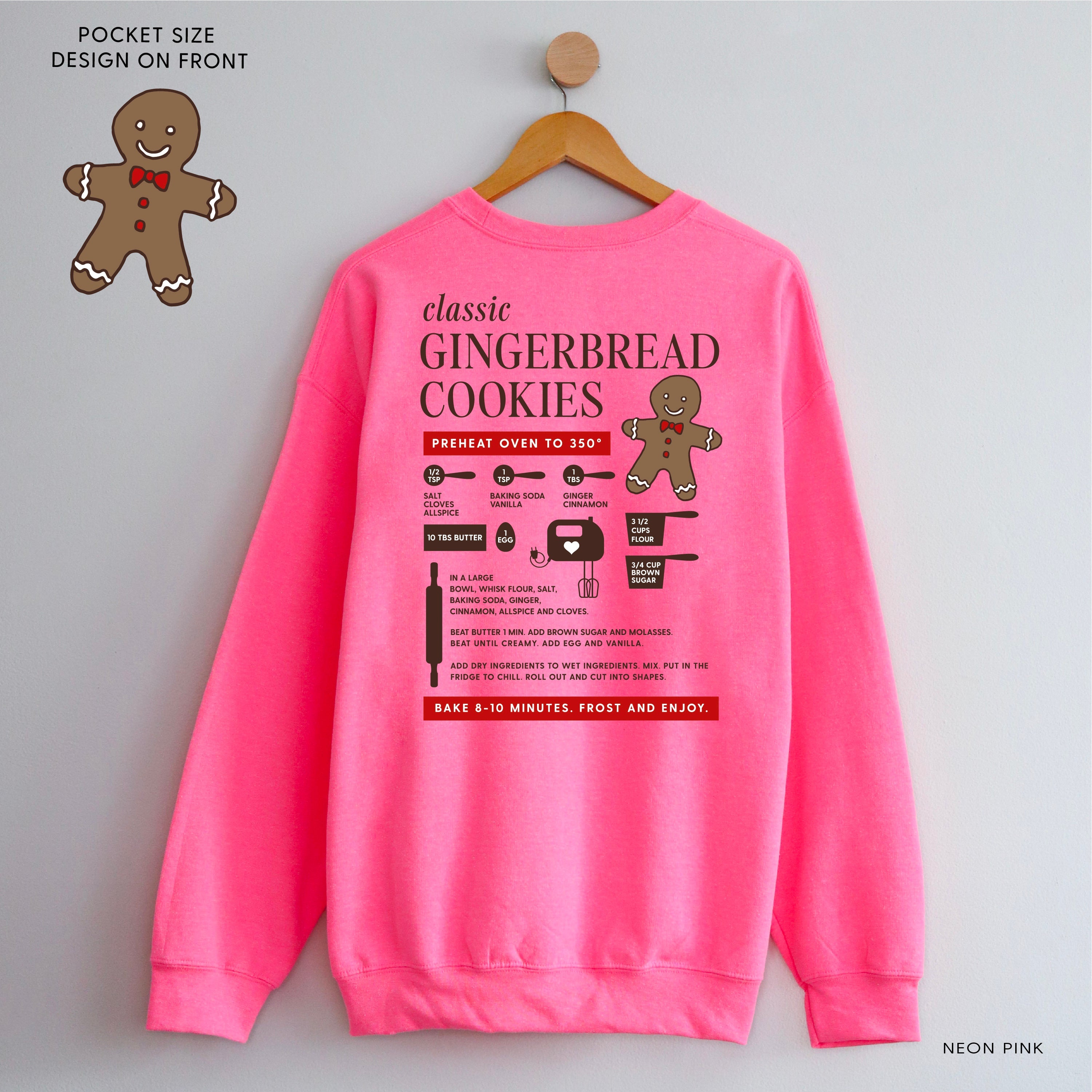 Gingerbread Cookie Recipe (pf&b) - BASIC Fleece Little Mama Shirt Shop LLC