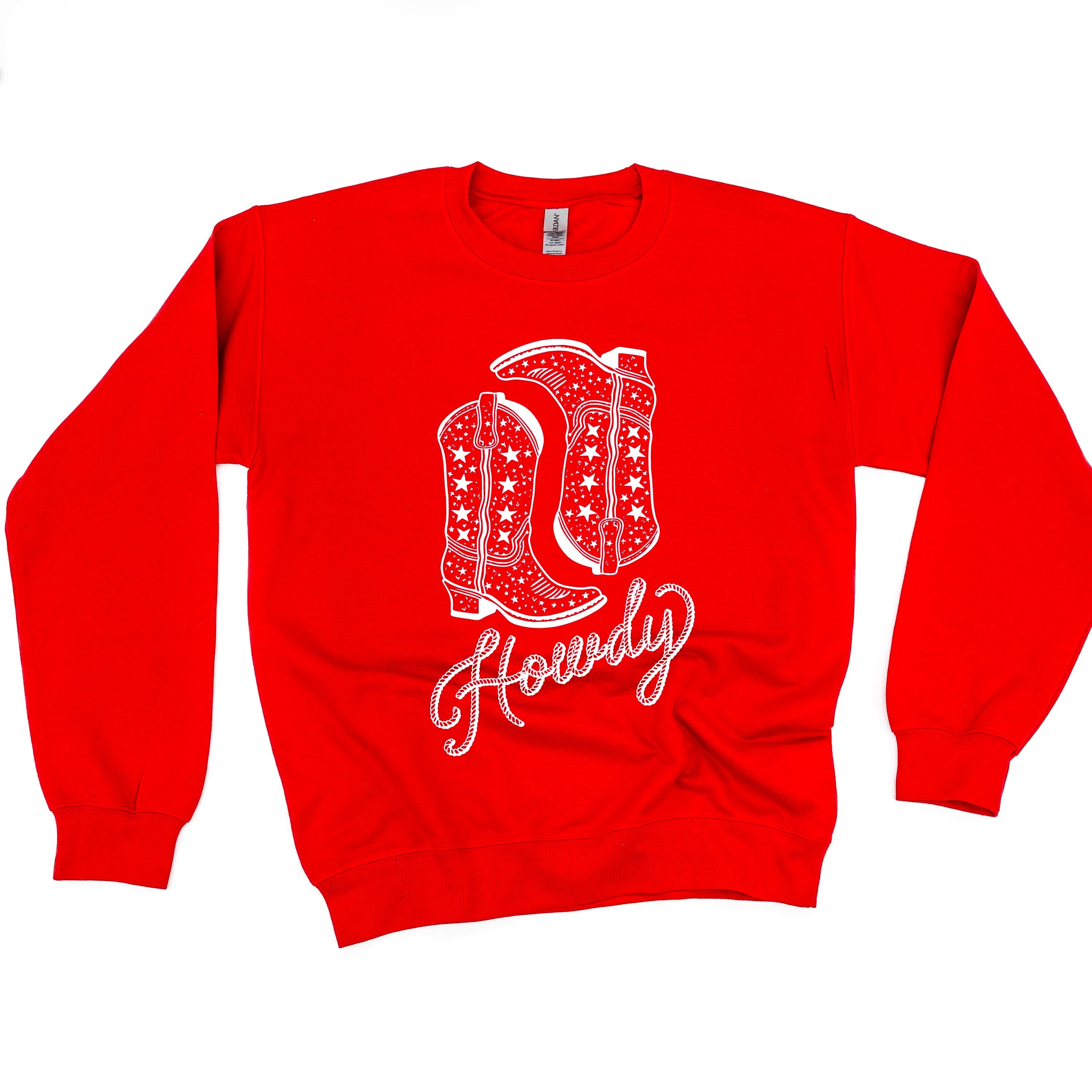  Cowboy Boots - BASIC Fleece Little Mama Shirt Shop LLC