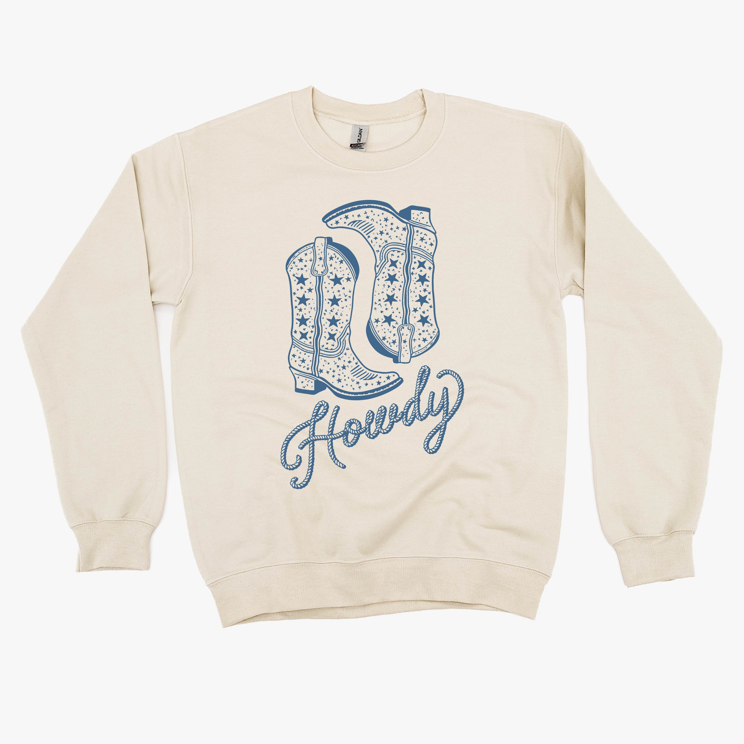  Cowboy Boots - BASIC Fleece Little Mama Shirt Shop LLC