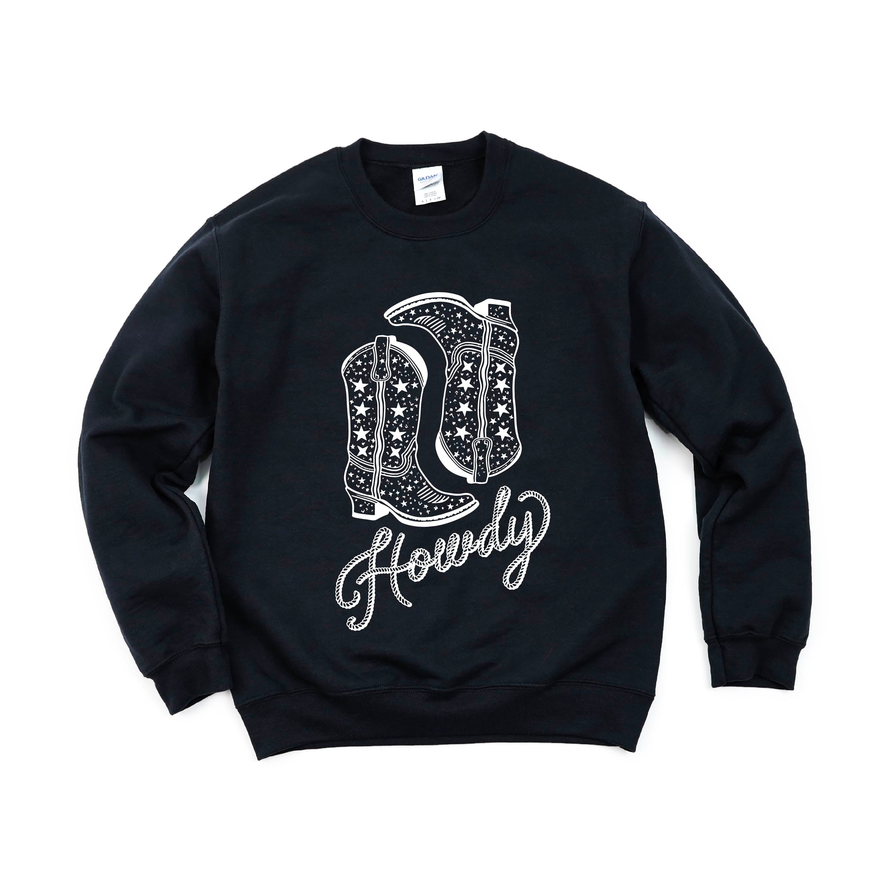 Cowboy Boots - BASIC Fleece Little Mama Shirt Shop LLC