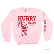 Hurry Down The Chimney Tonight (sd) - BASIC Fleece Little Mama Shirt Shop LLC