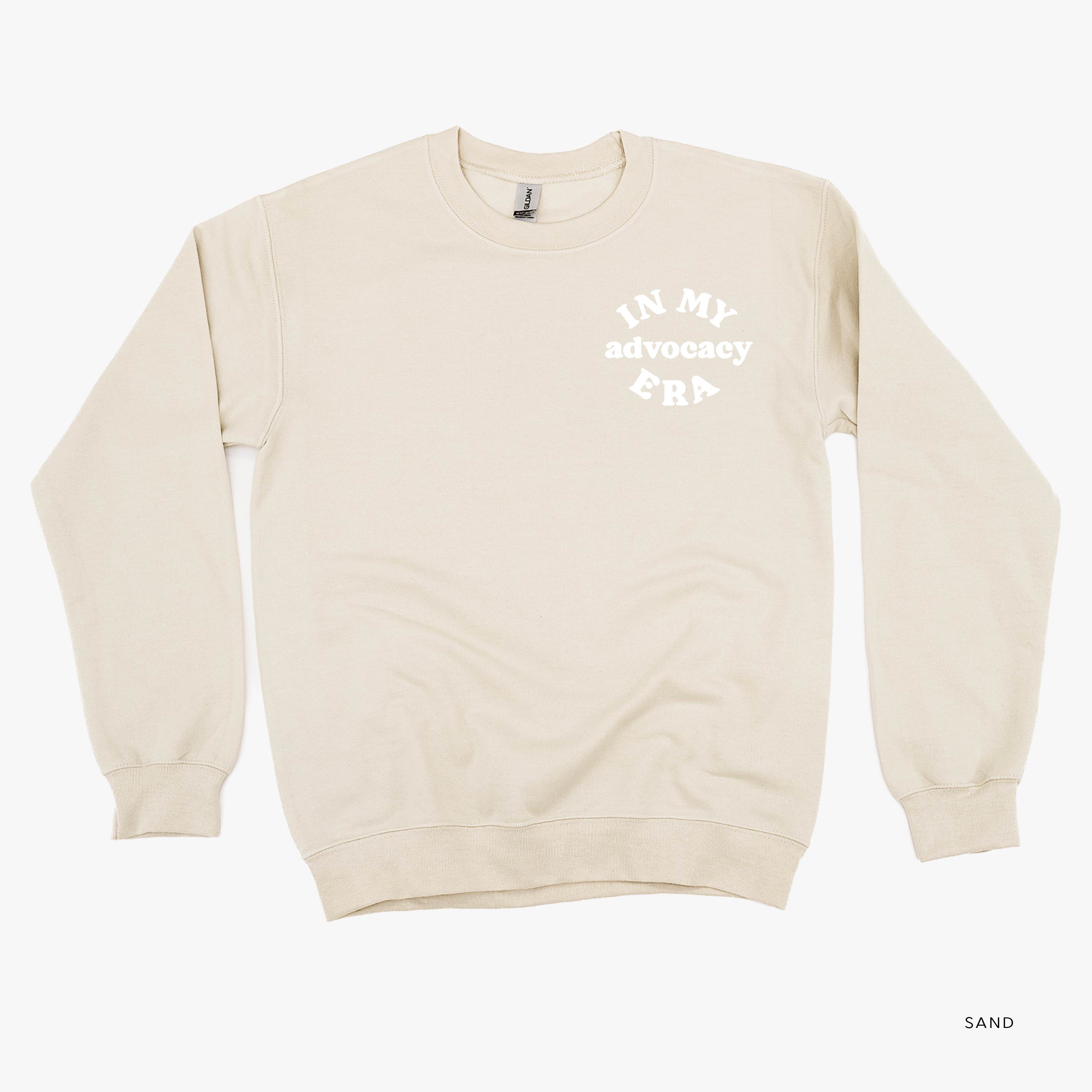In My Advocacy Era - BASIC FLEECE CREWNECK