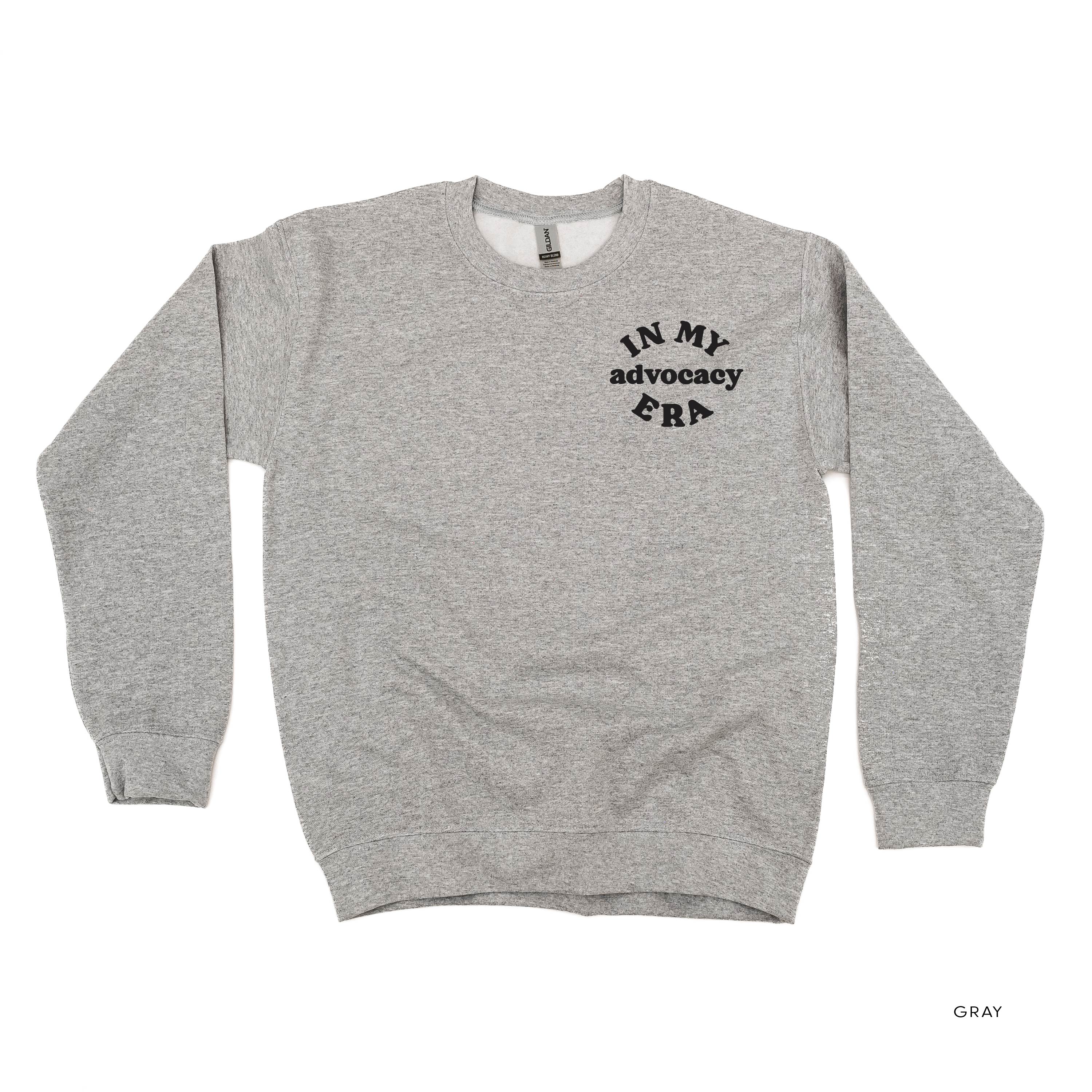 In My Advocacy Era - BASIC FLEECE CREWNECK