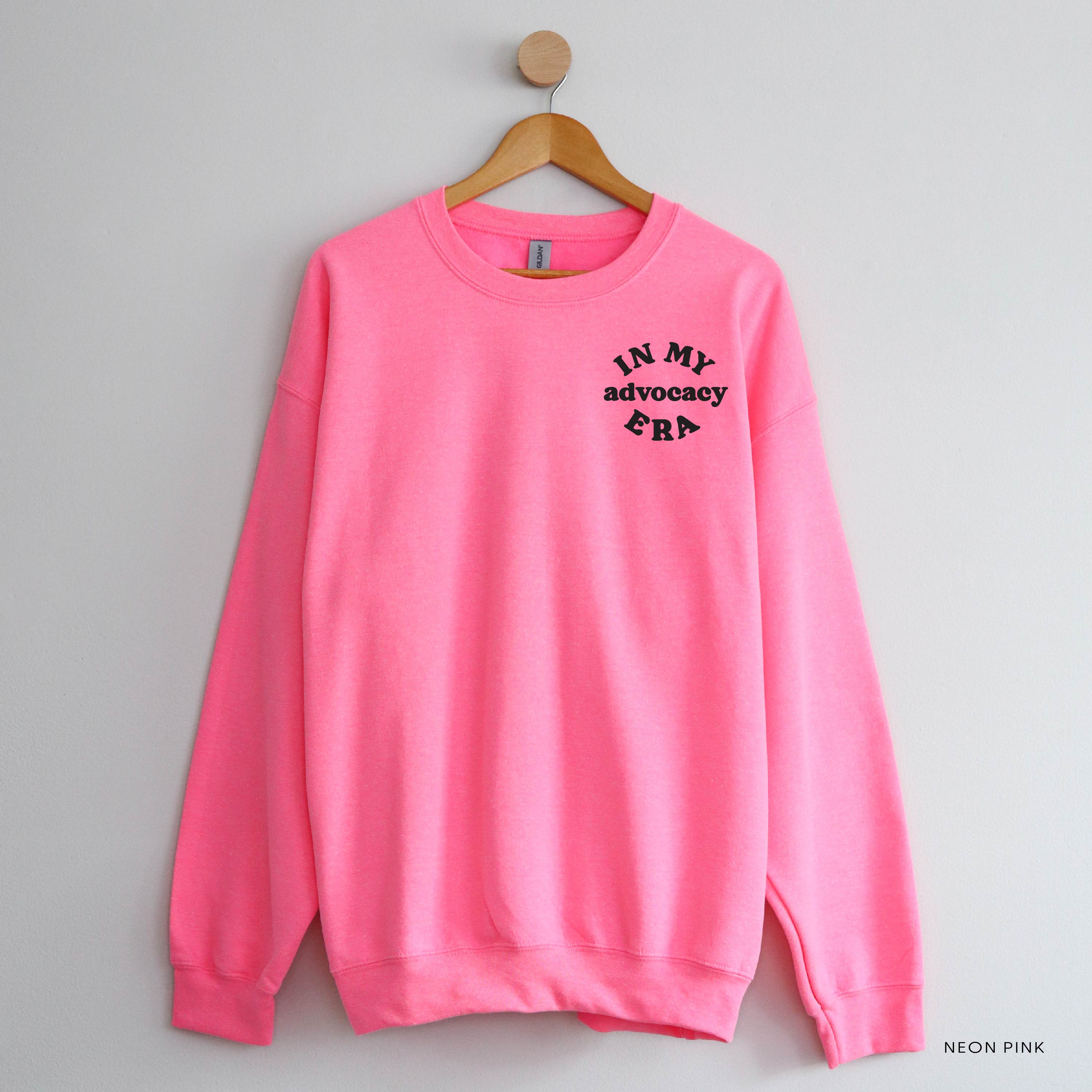 In My Advocacy Era - BASIC FLEECE CREWNECK
