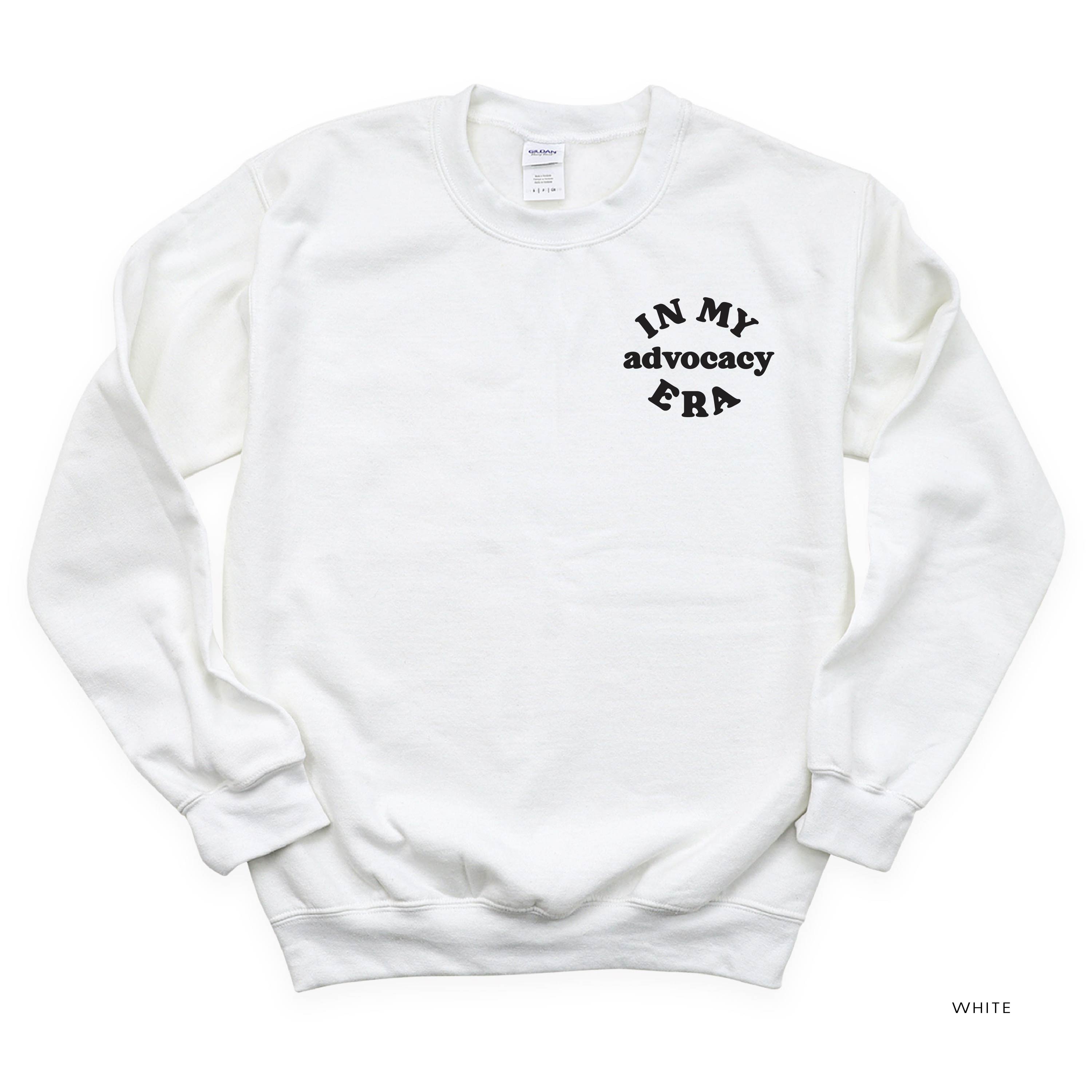 In My Advocacy Era - BASIC FLEECE CREWNECK