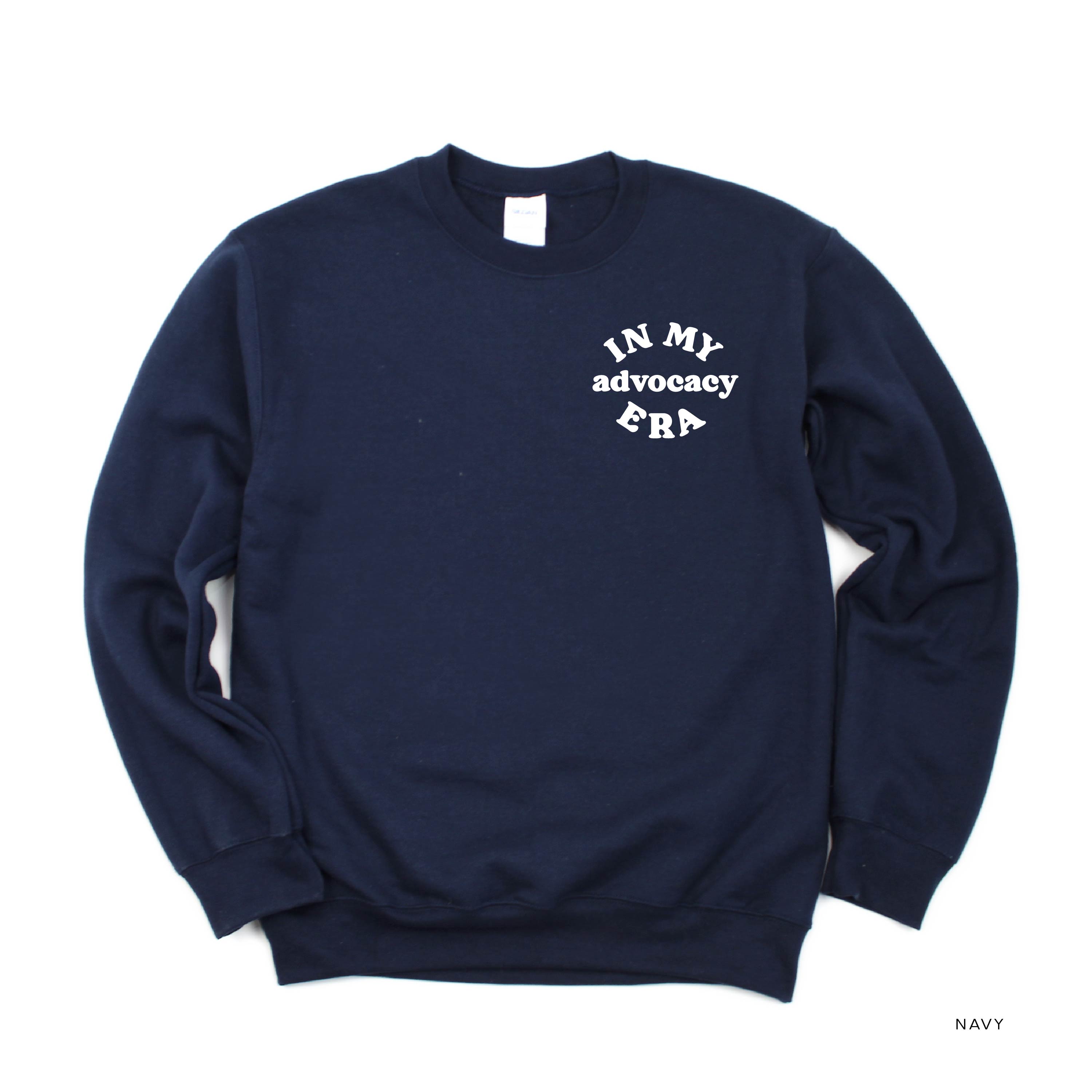In My Advocacy Era - BASIC FLEECE CREWNECK