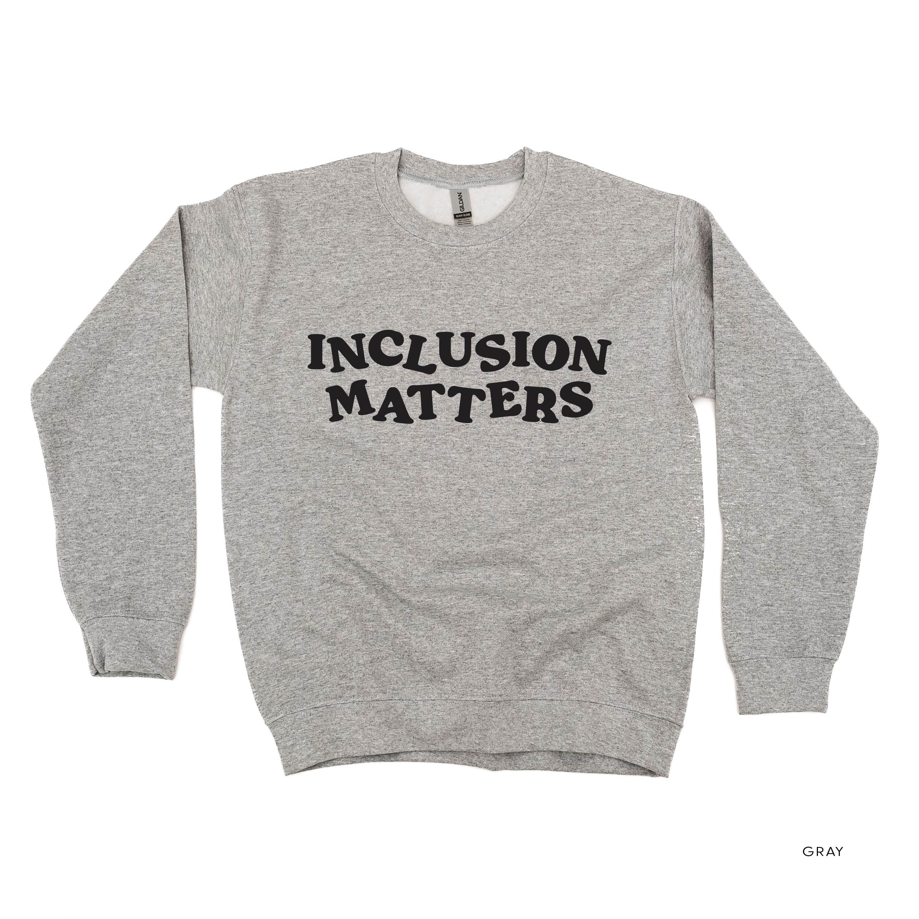 Inclusion Matters - BASIC FLEECE CREWNECK