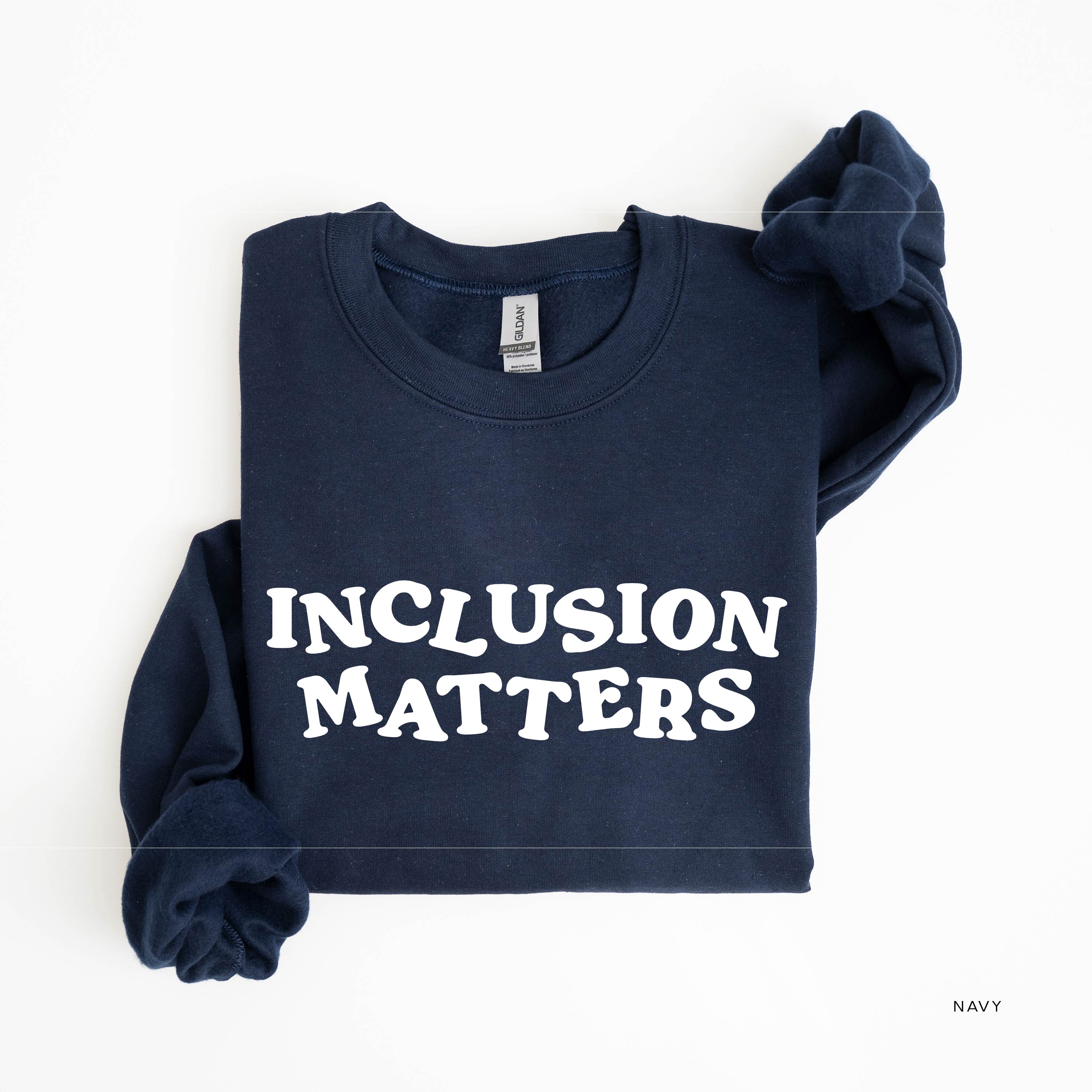 Inclusion Matters - BASIC FLEECE CREWNECK
