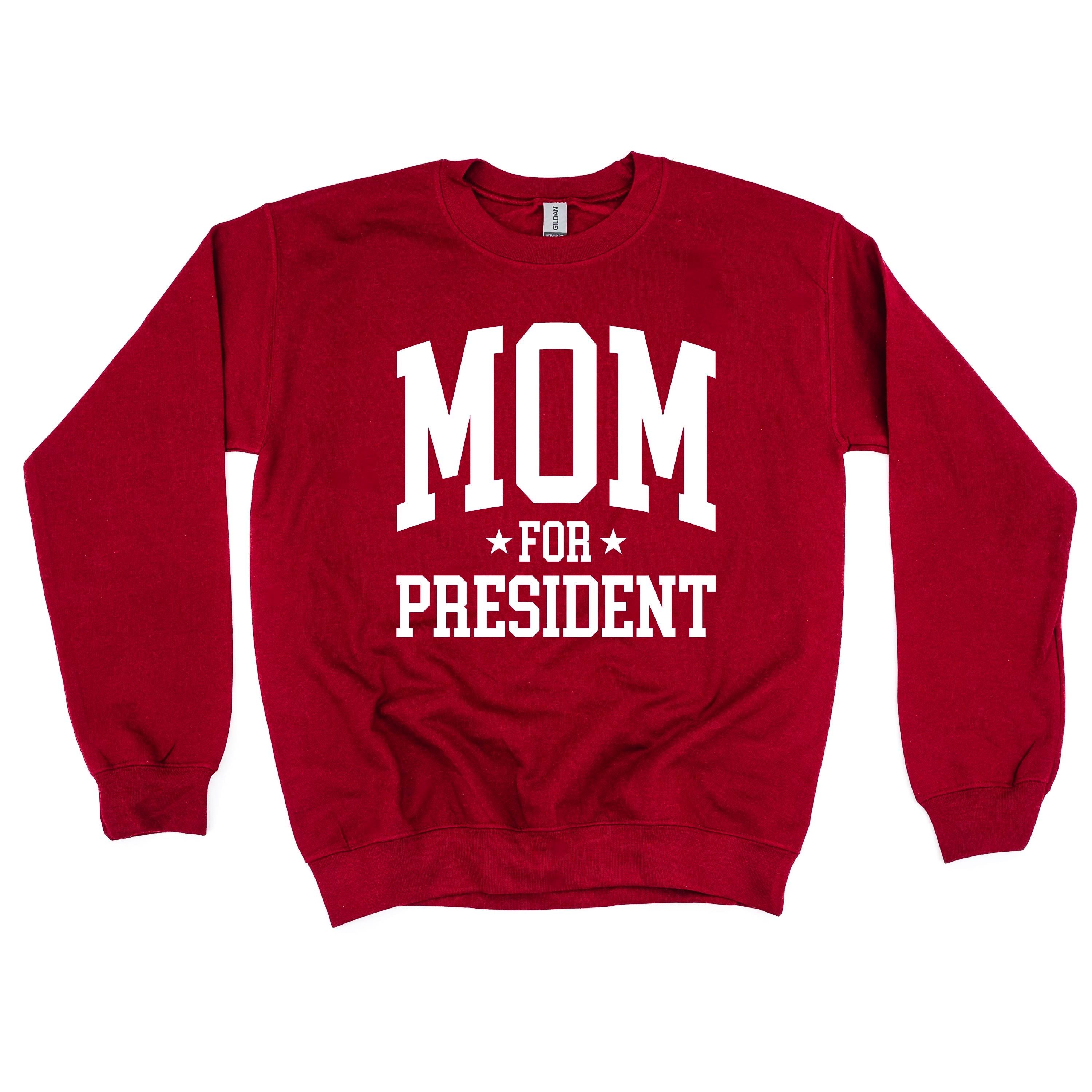 Mom For President - BASIC Fleece Little Mama Shirt Shop LLC