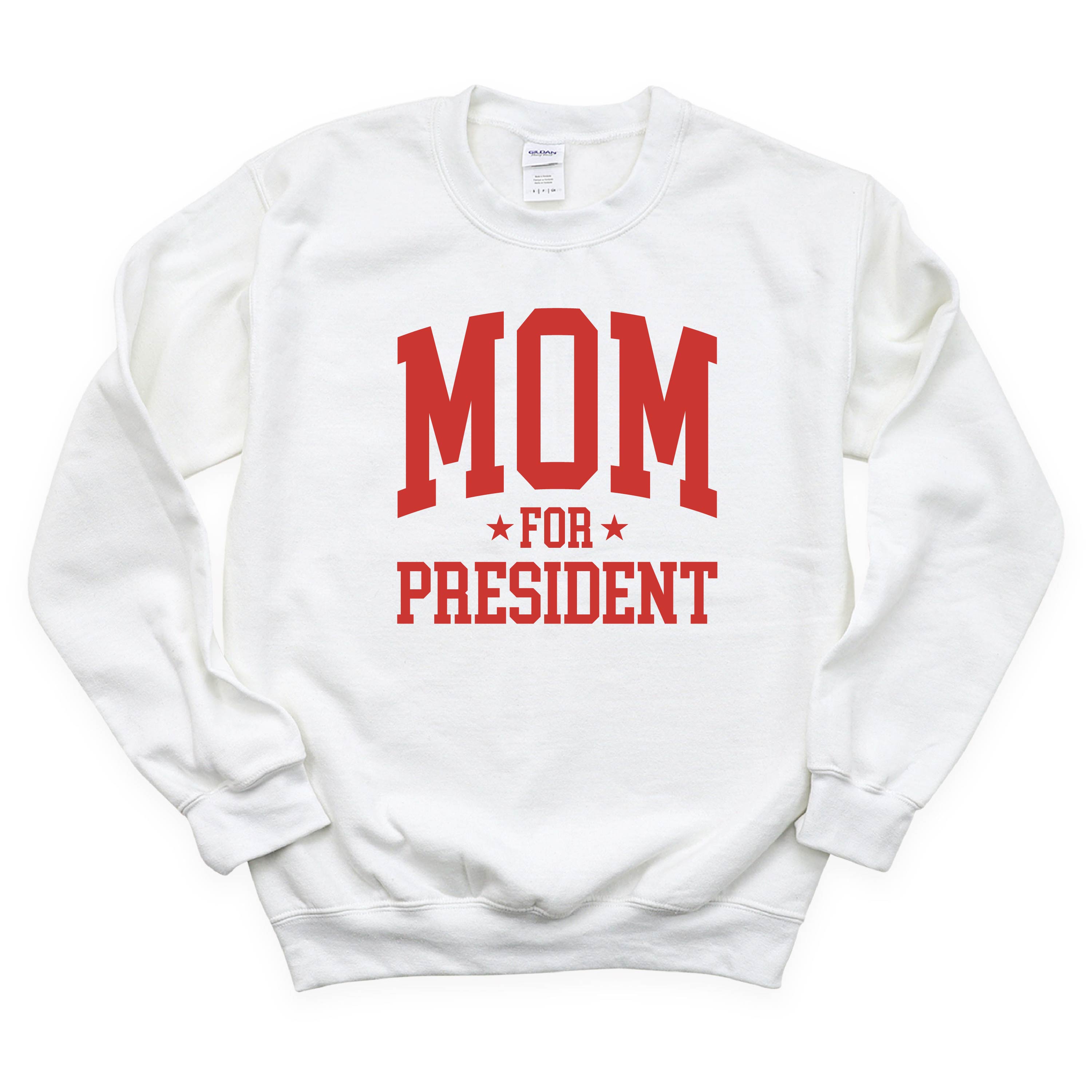 Mom For President - BASIC Fleece Little Mama Shirt Shop LLC