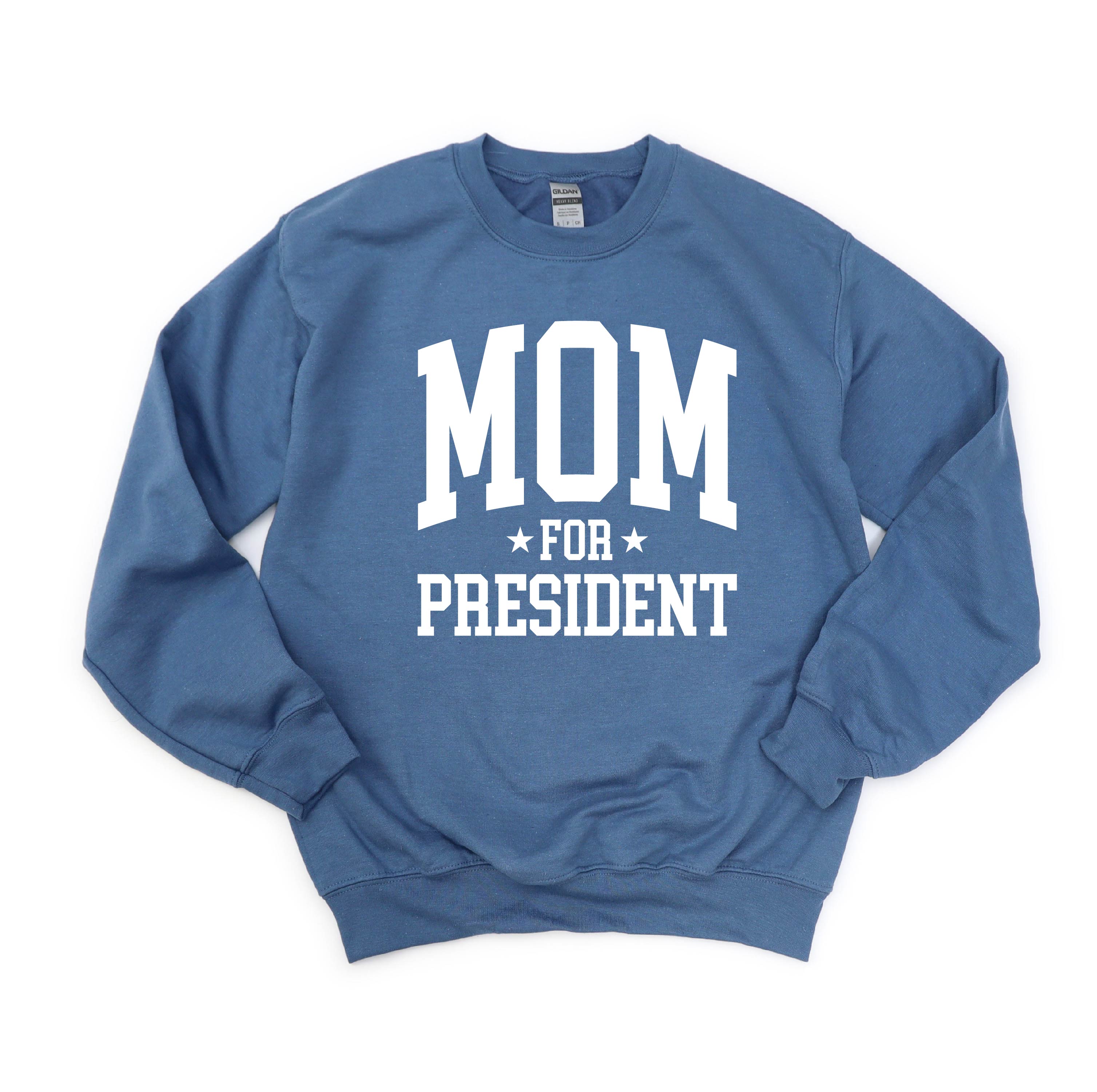 Mom For President - BASIC Fleece Little Mama Shirt Shop LLC