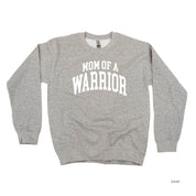 Mom of a Warrior - Varsity - BASIC FLEECE CREWNECK