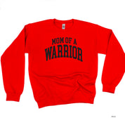 Mom of a Warrior - Varsity - BASIC FLEECE CREWNECK